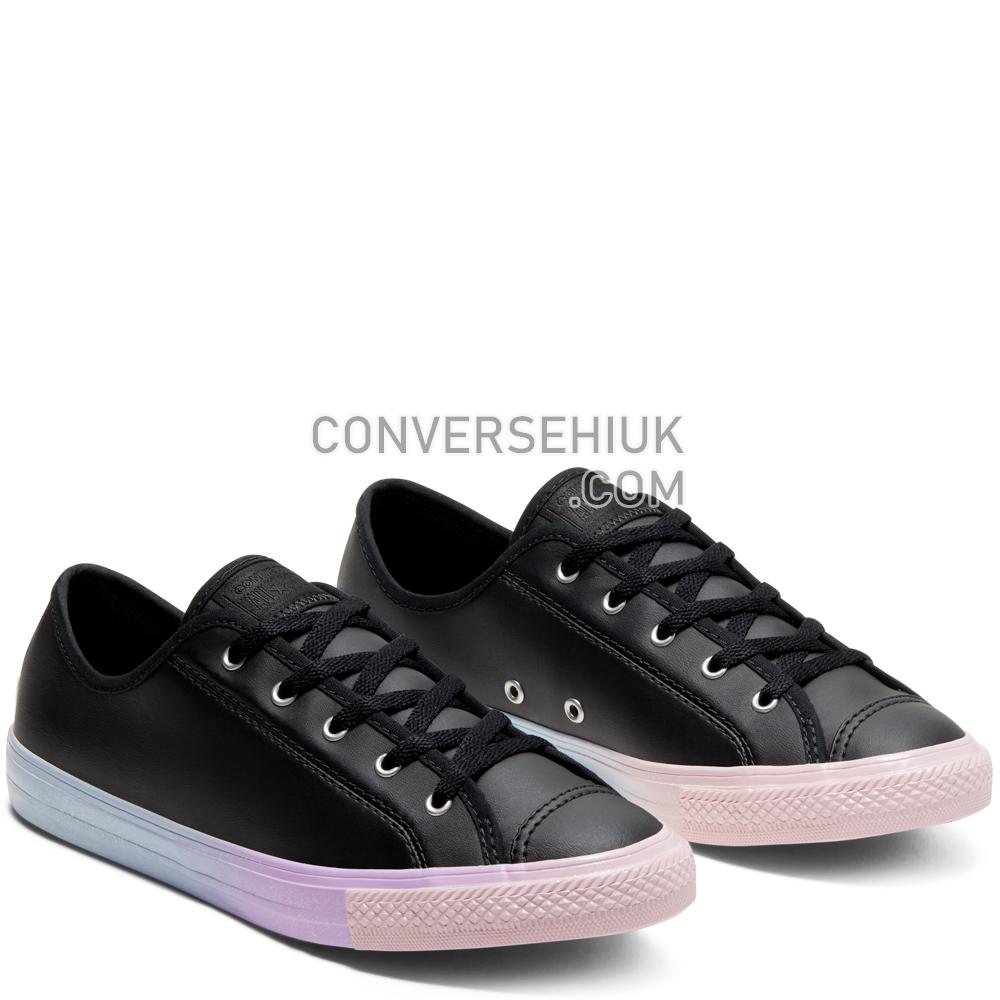 Converse Intergalactic Fade Chuck Taylor All Star Dainty Black/barely Rose/polar Blue 566229C Shoes