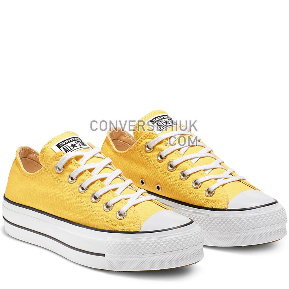 Converse Chuck Taylor All Star Lift Low-Top Butter Yellow/black/white 564385C Shoes