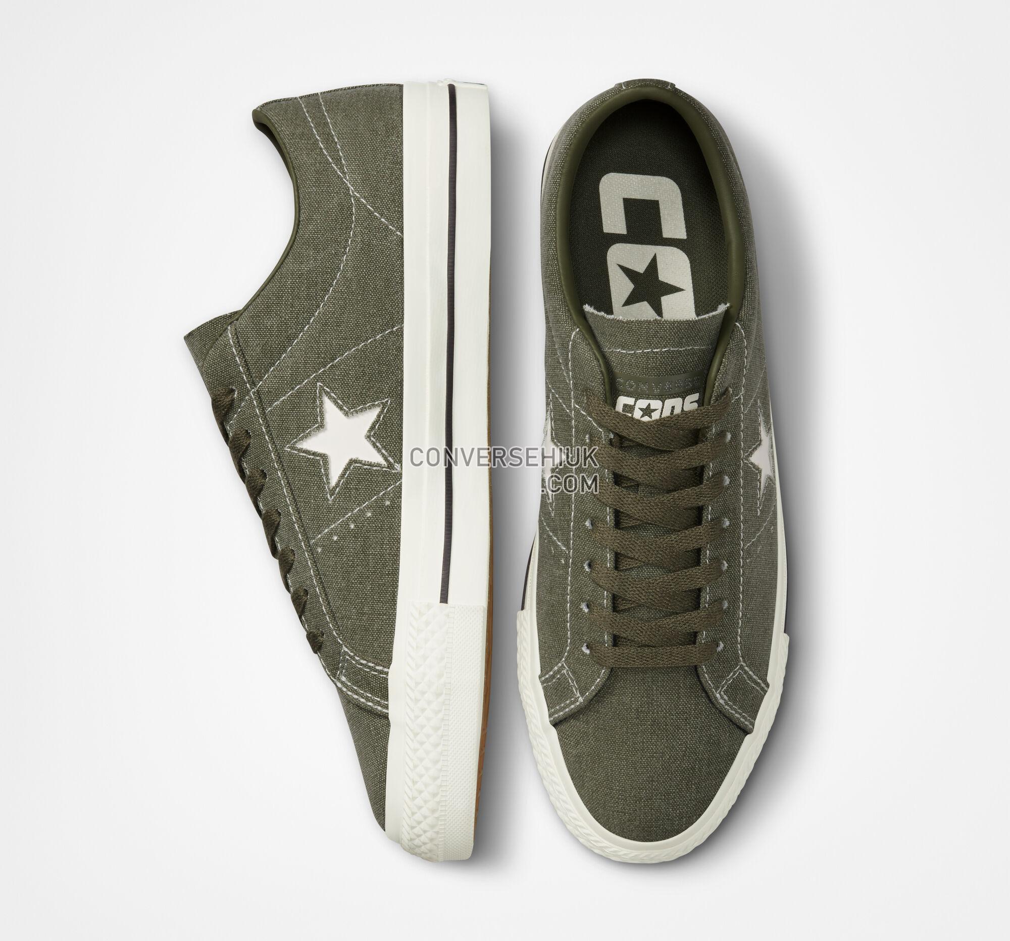 Converse CONS One Star Pro Heavyweight Canvas Utility/Egret/Black A05093C Shoes