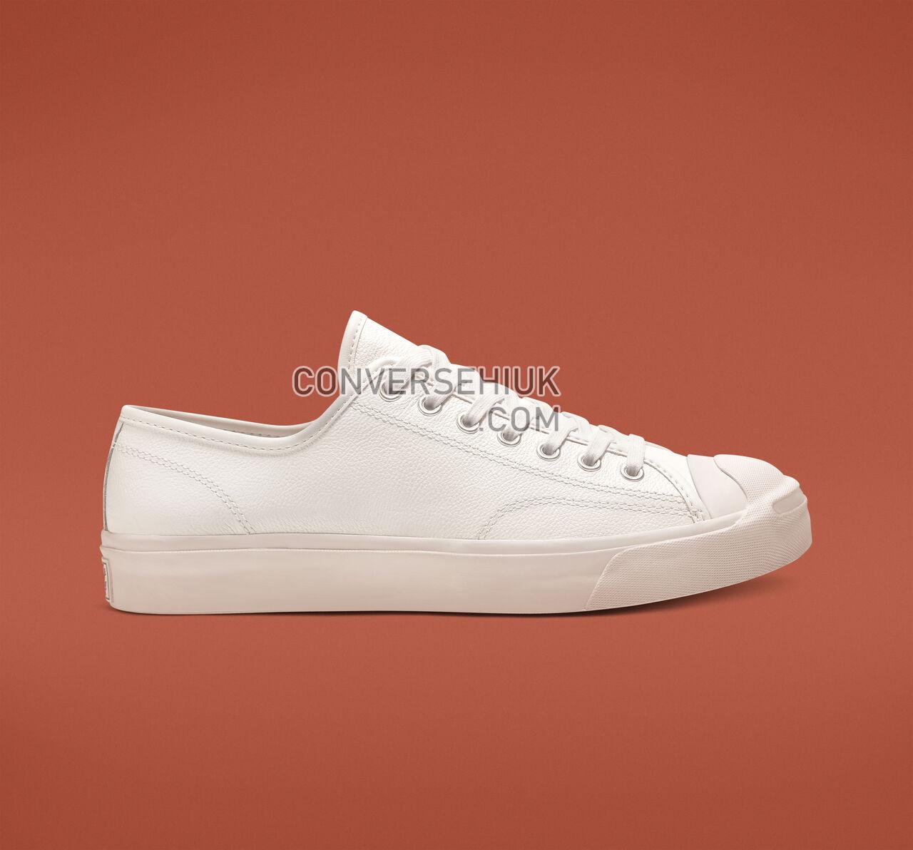 Converse Jack Purcell Leather Low Top White/White/White 164225C Shoes