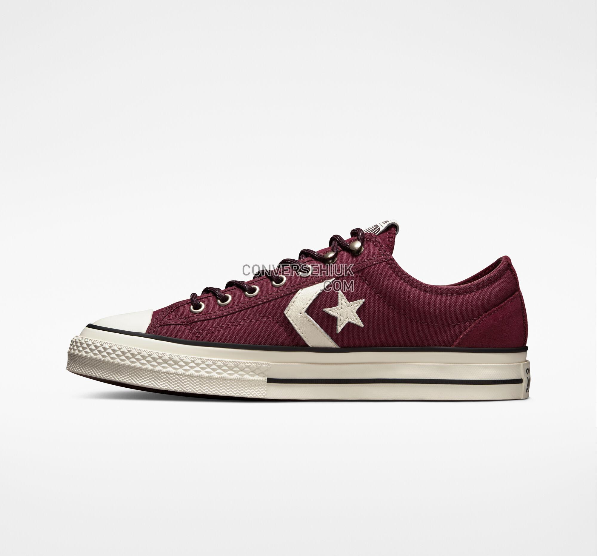 Converse Star Player 76 Retro Hike Deep Bordeaux/Egret/Black A04250C Shoes