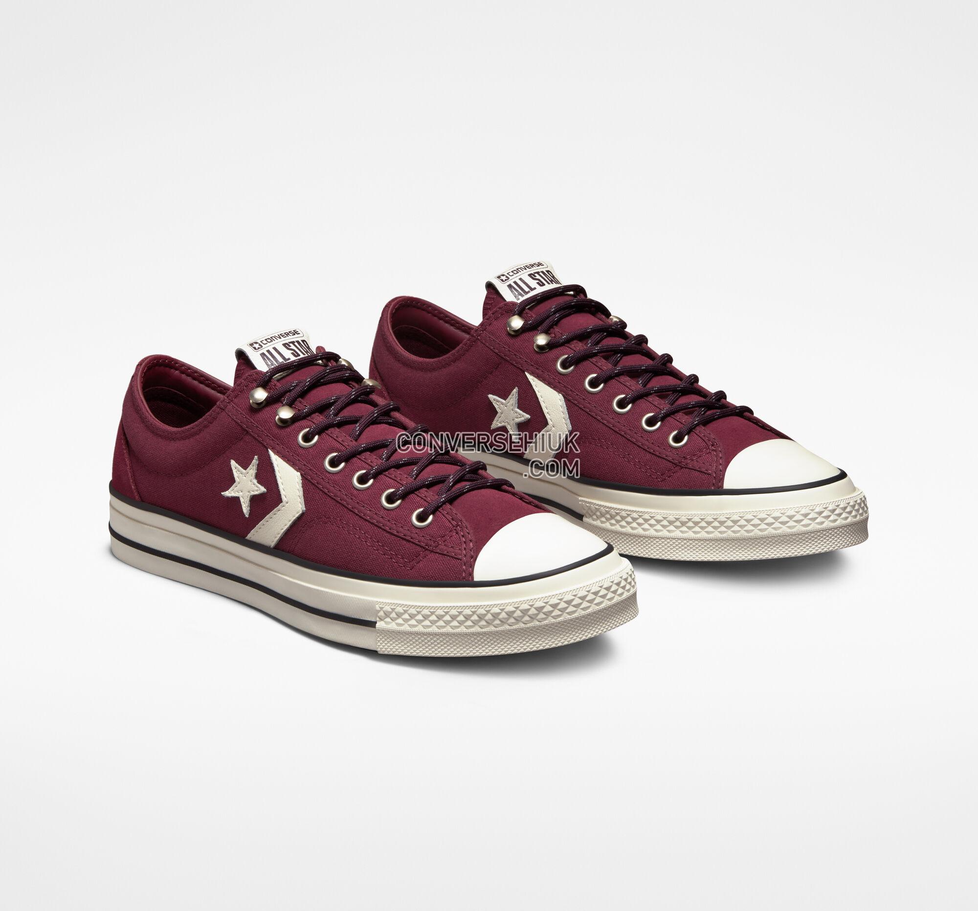 Converse Star Player 76 Retro Hike Deep Bordeaux/Egret/Black A04250C Shoes