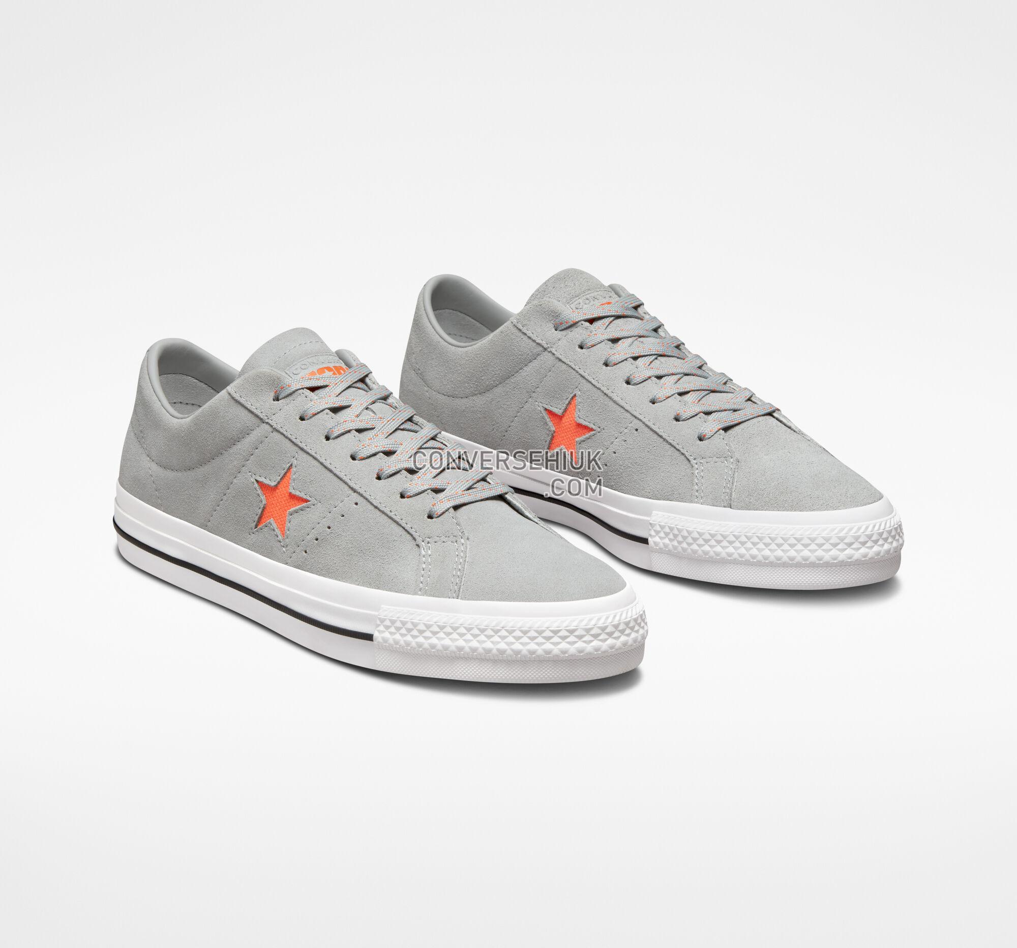 Converse One Star Pro Ash Stone/Orange/White A01250C Shoes