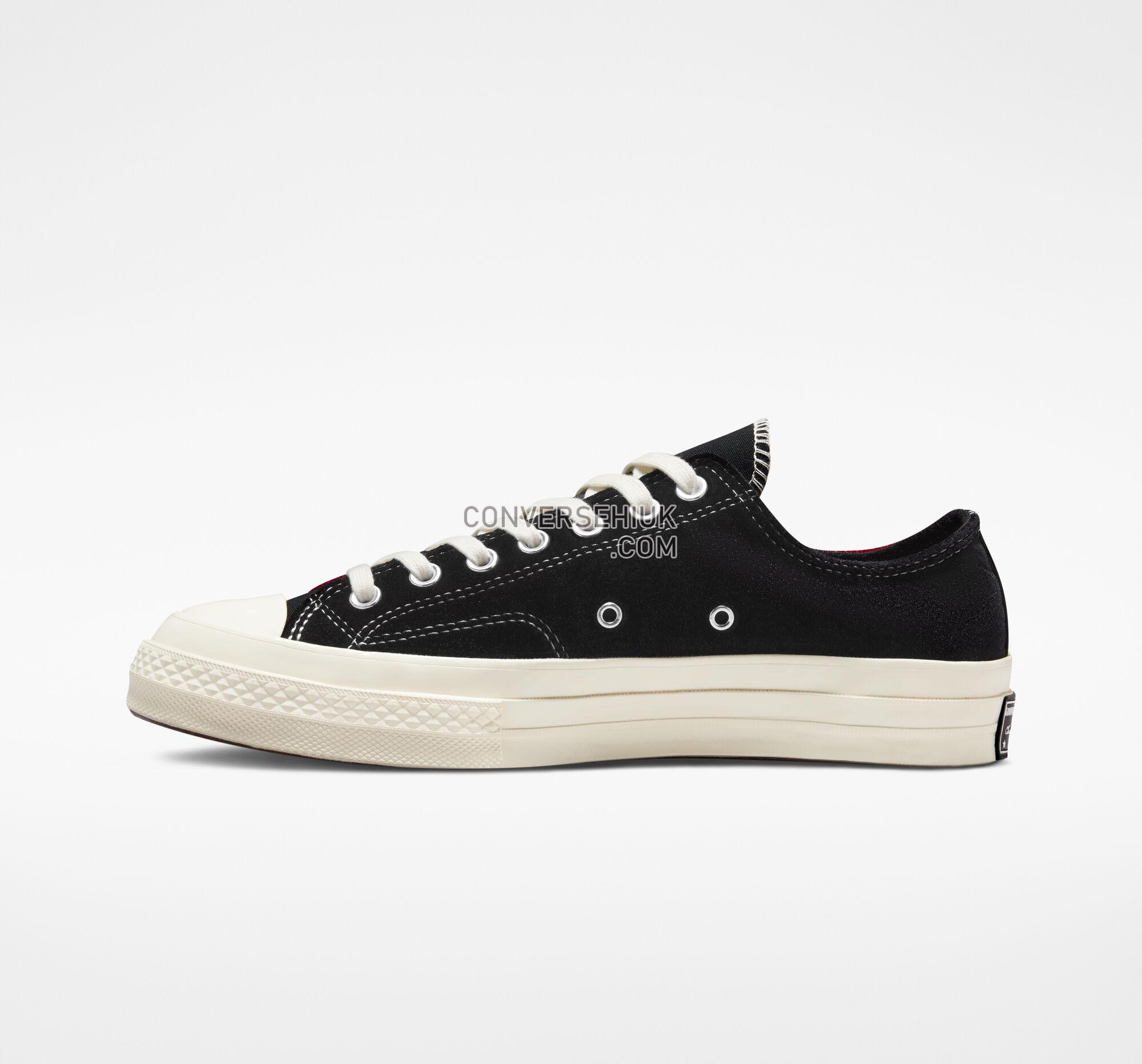 Converse Chuck 70 Beyond Retro Velvet Black/Red/Egret A03267C Shoes