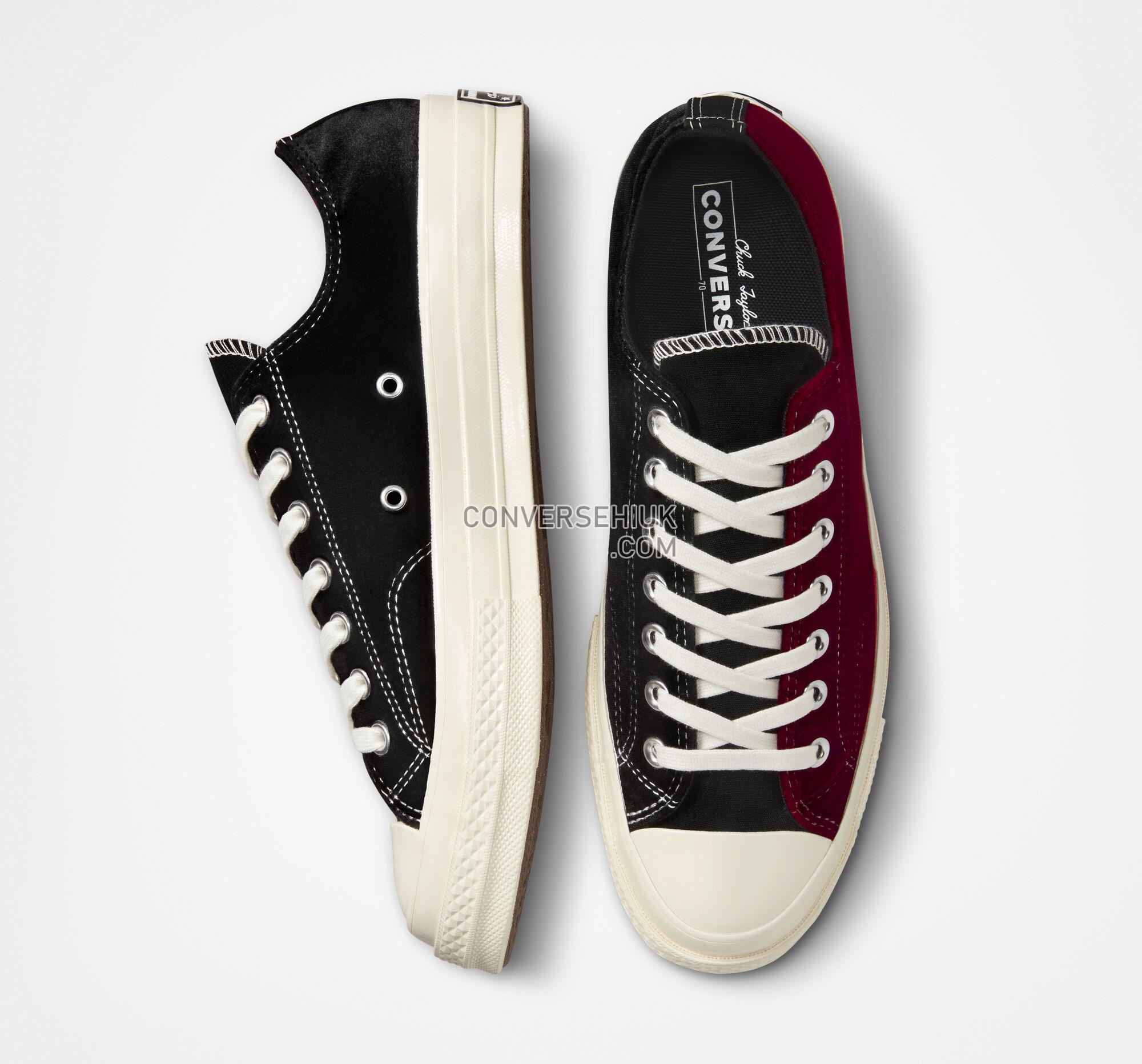 Converse Chuck 70 Beyond Retro Velvet Black/Red/Egret A03267C Shoes