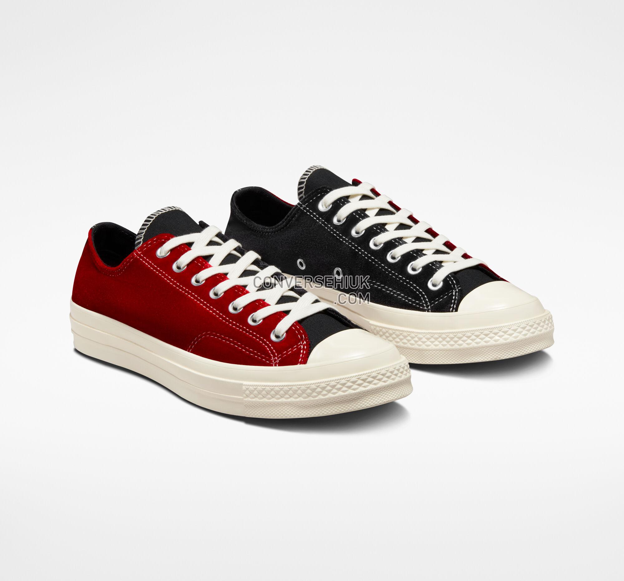 Converse Chuck 70 Beyond Retro Velvet Black/Red/Egret A03267C Shoes