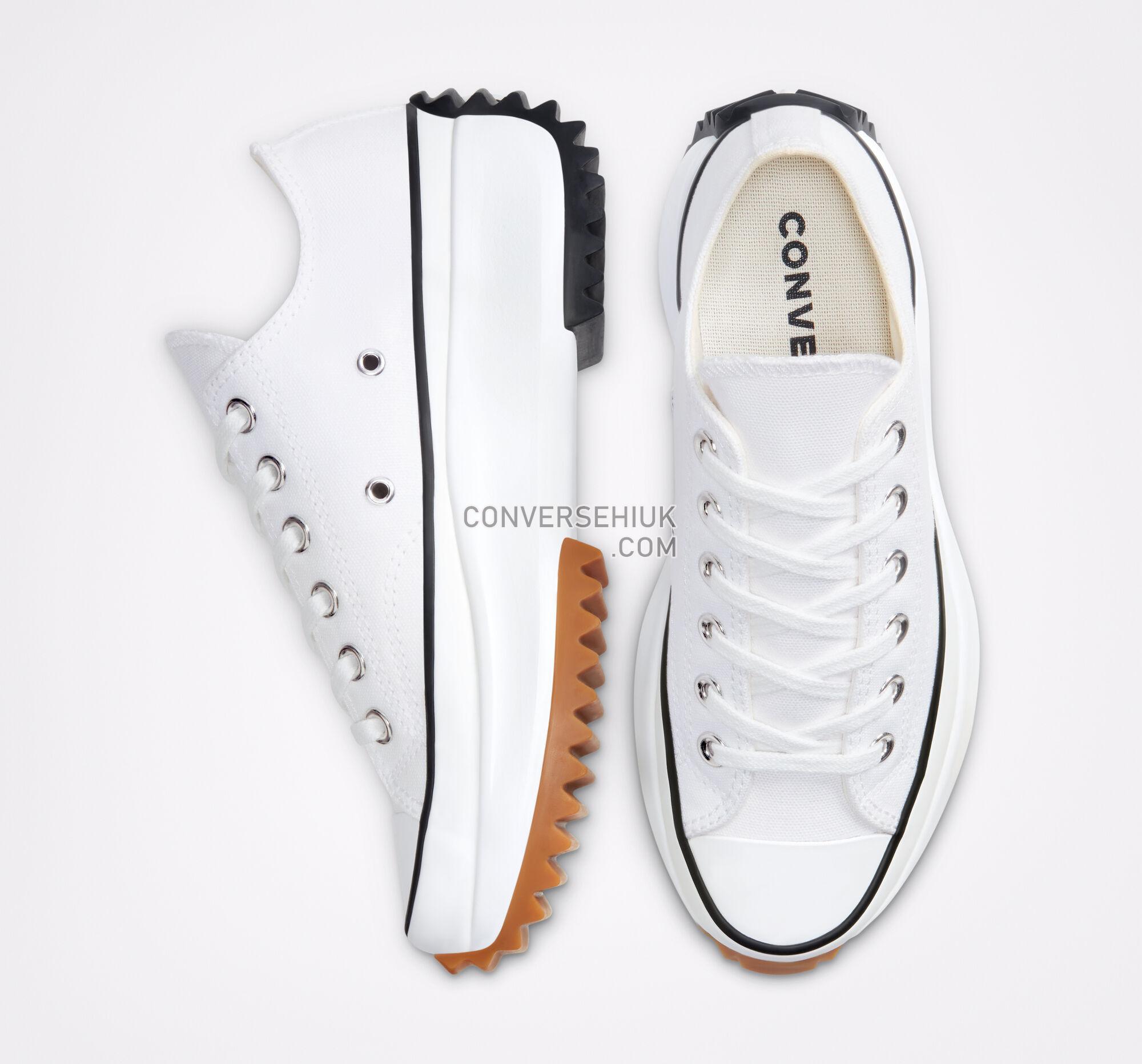 Converse Run Star Hike Platform White/Black/Gum 168817C Shoes