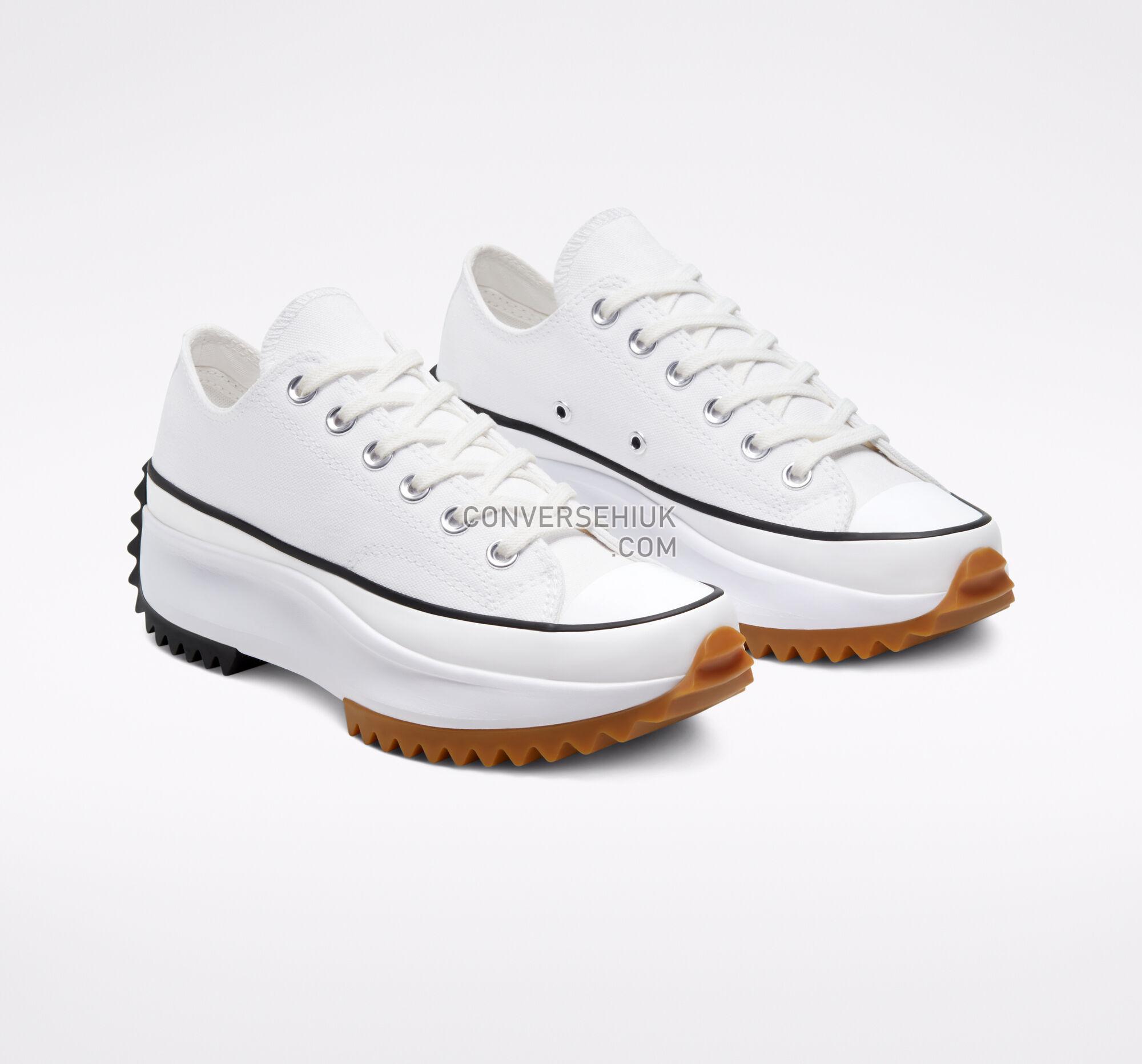 Converse Run Star Hike Platform White/Black/Gum 168817C Shoes