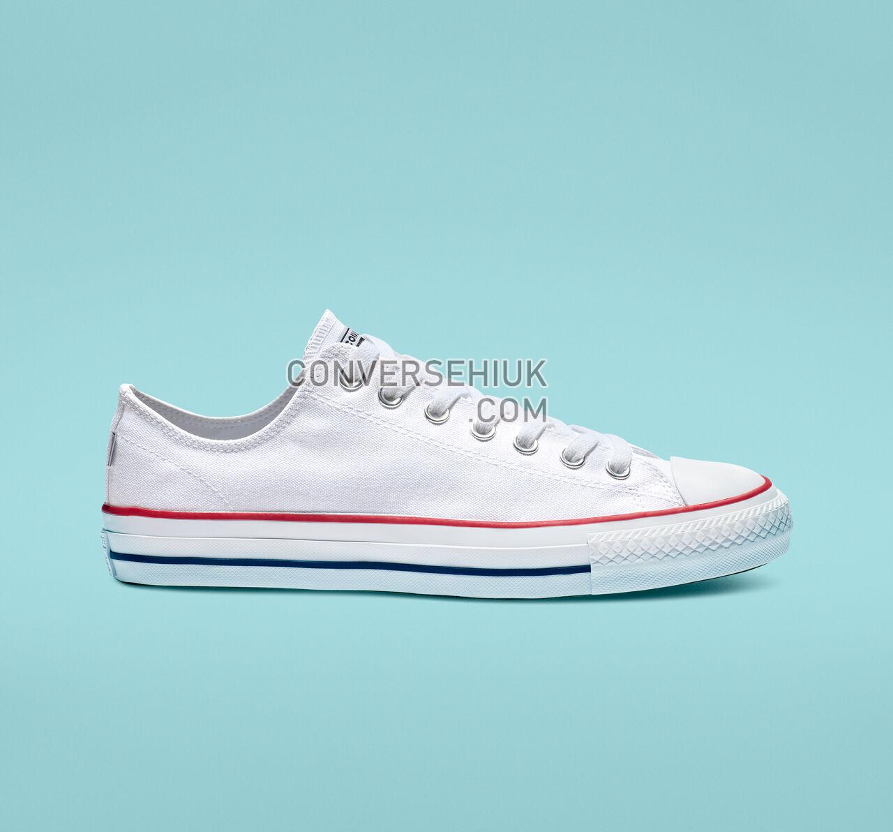 Converse CTAS Pro Low Top White/Red/Insignia Blue 159699C Shoes