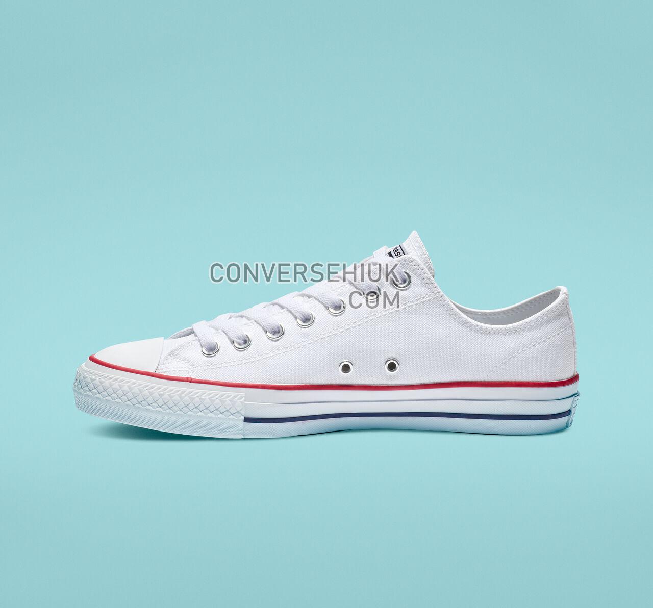 Converse CTAS Pro Low Top White/Red/Insignia Blue 159699C Shoes