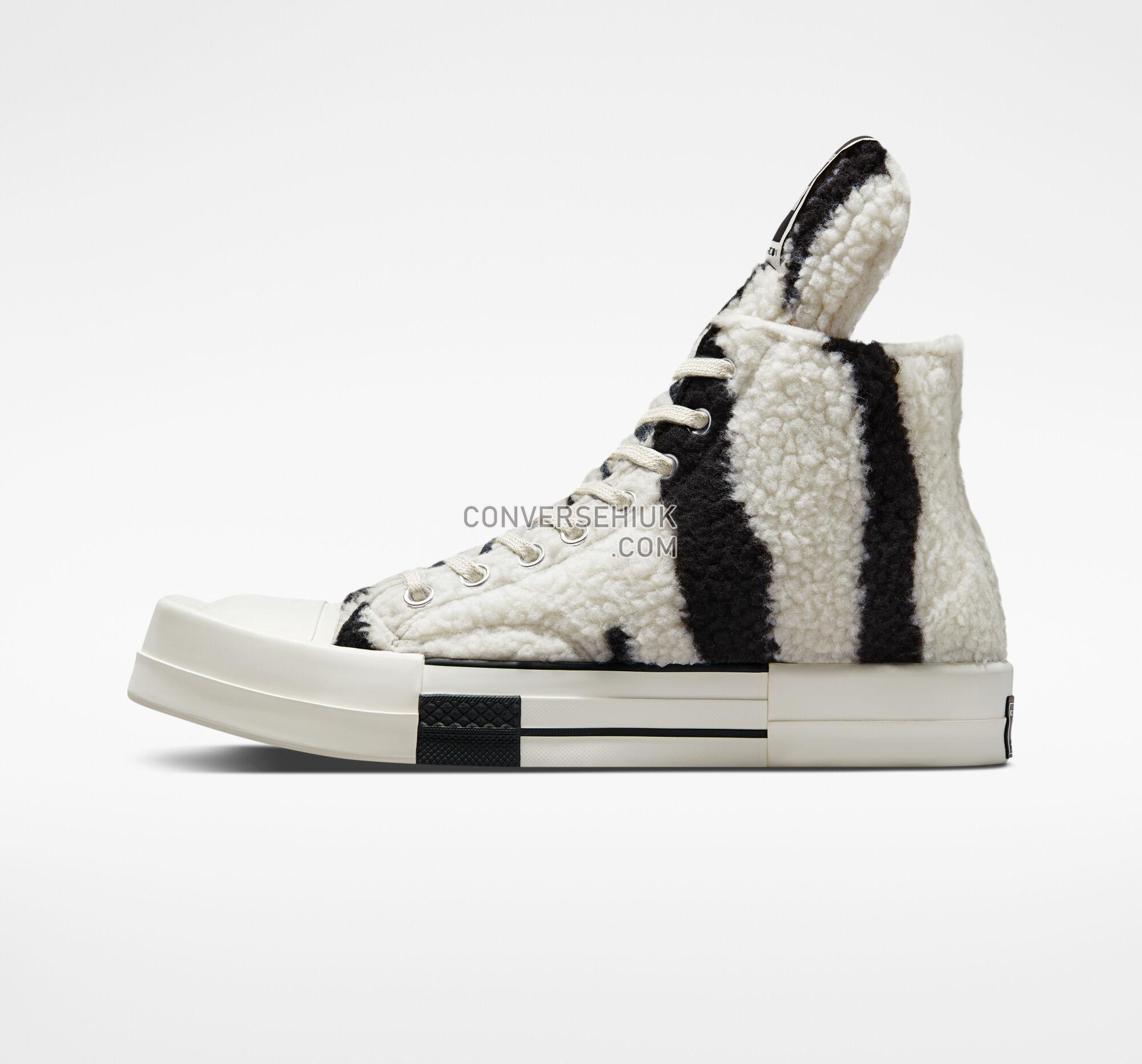 Converse x DRKSHDW TURBODRK Chuck 70 Lily White/Black/Egret A03943C Shoes