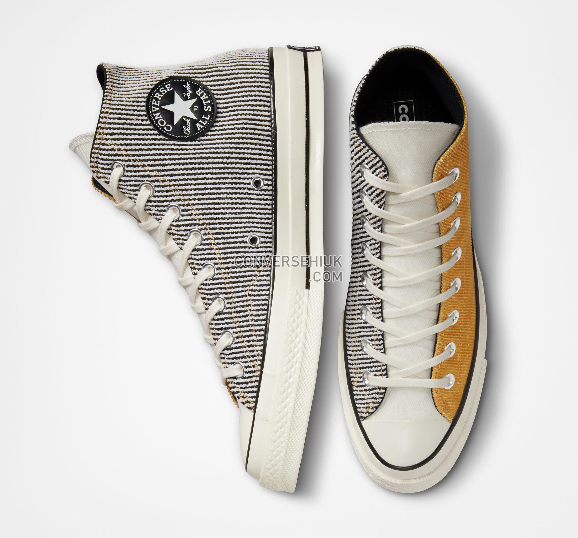 Converse Chuck 70 Textured Tri-Panel Burnt Honey/Egret/Black A02748C Shoes