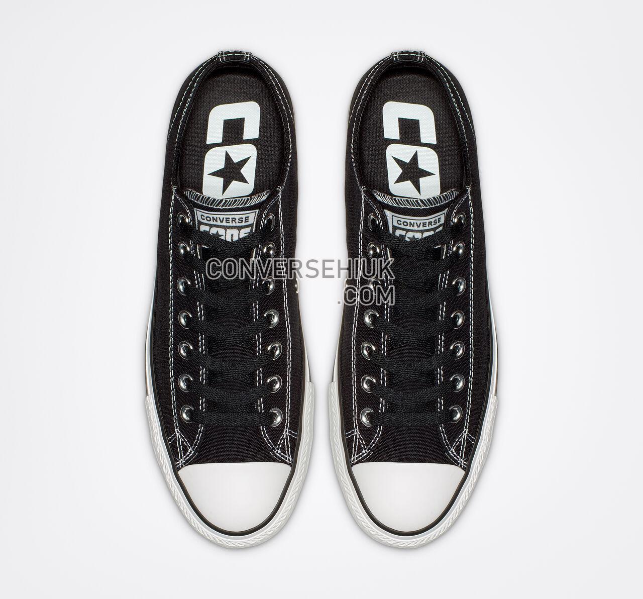 Converse CTAS Pro Low Top Black/Black/White 159576C Shoes