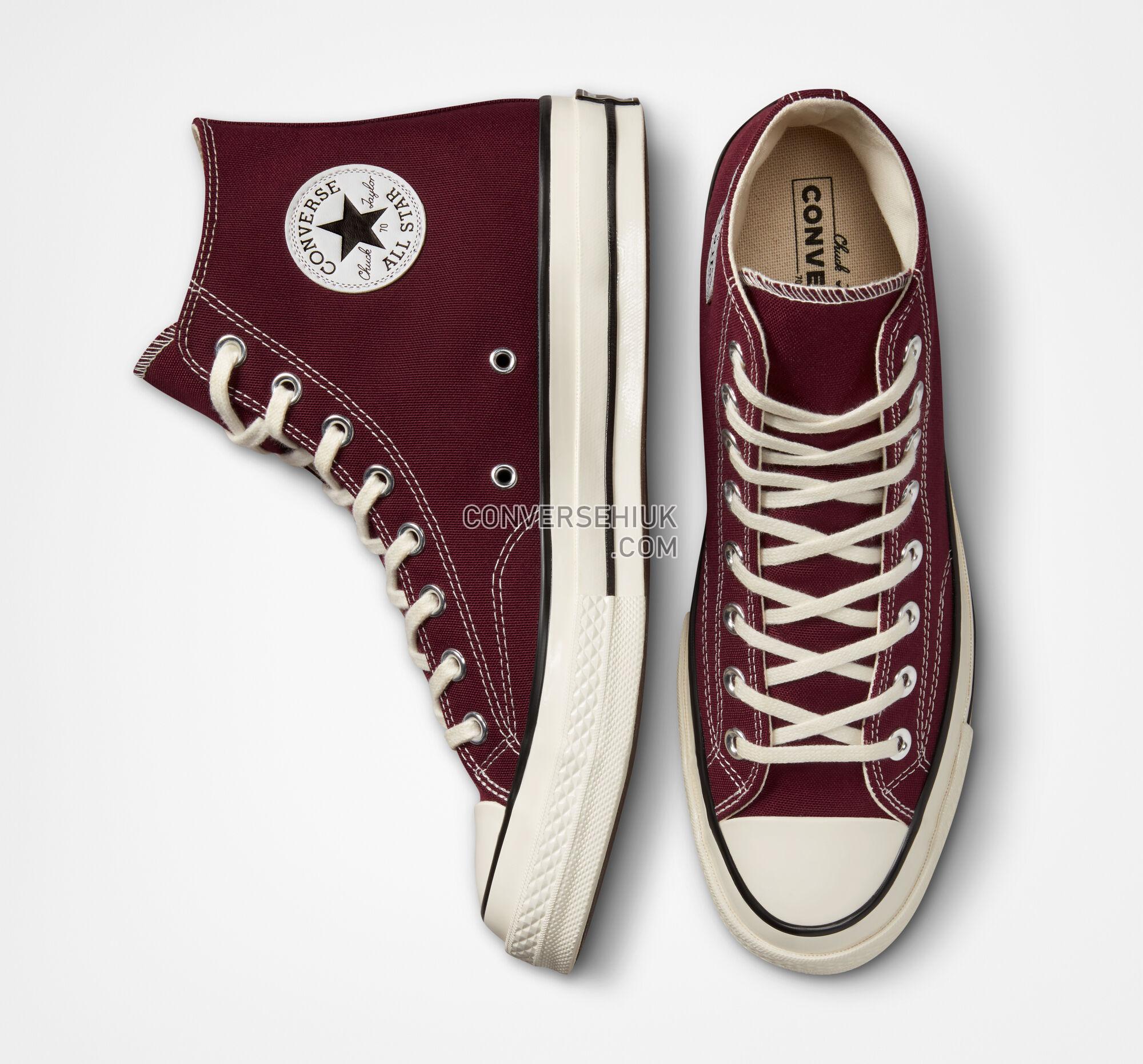 Converse Chuck 70 Seasonal Color Dark Beetroot/Egret/Black A01448C Shoes