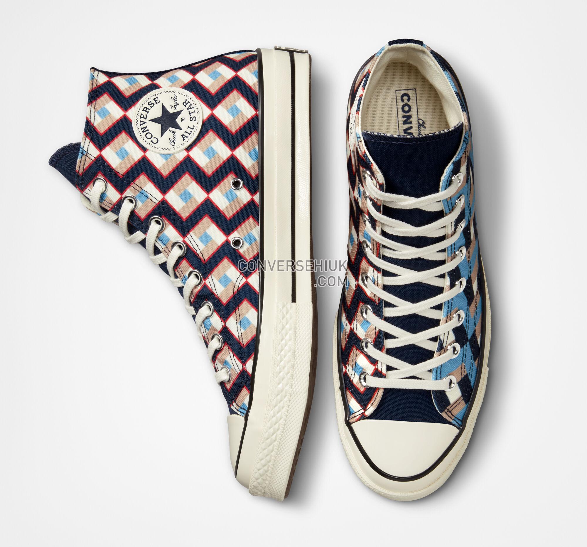 Converse Chuck 70 Twisted Classics Obsidian/Dutch Blue A04843C Shoes