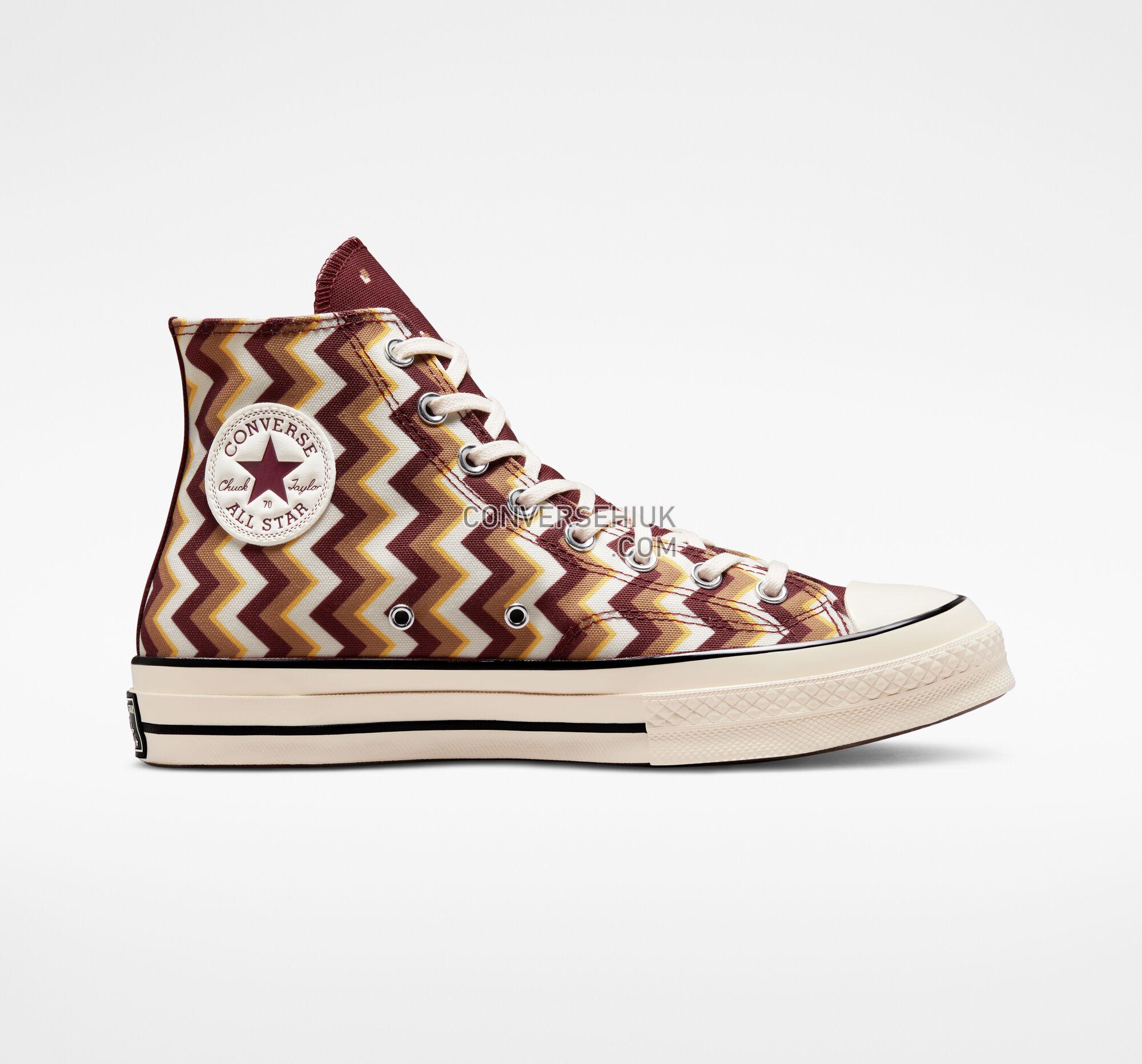 Converse Chuck 70 Twisted Classics Dark Beetroot/Dark Soba/Egret A04304C Shoes