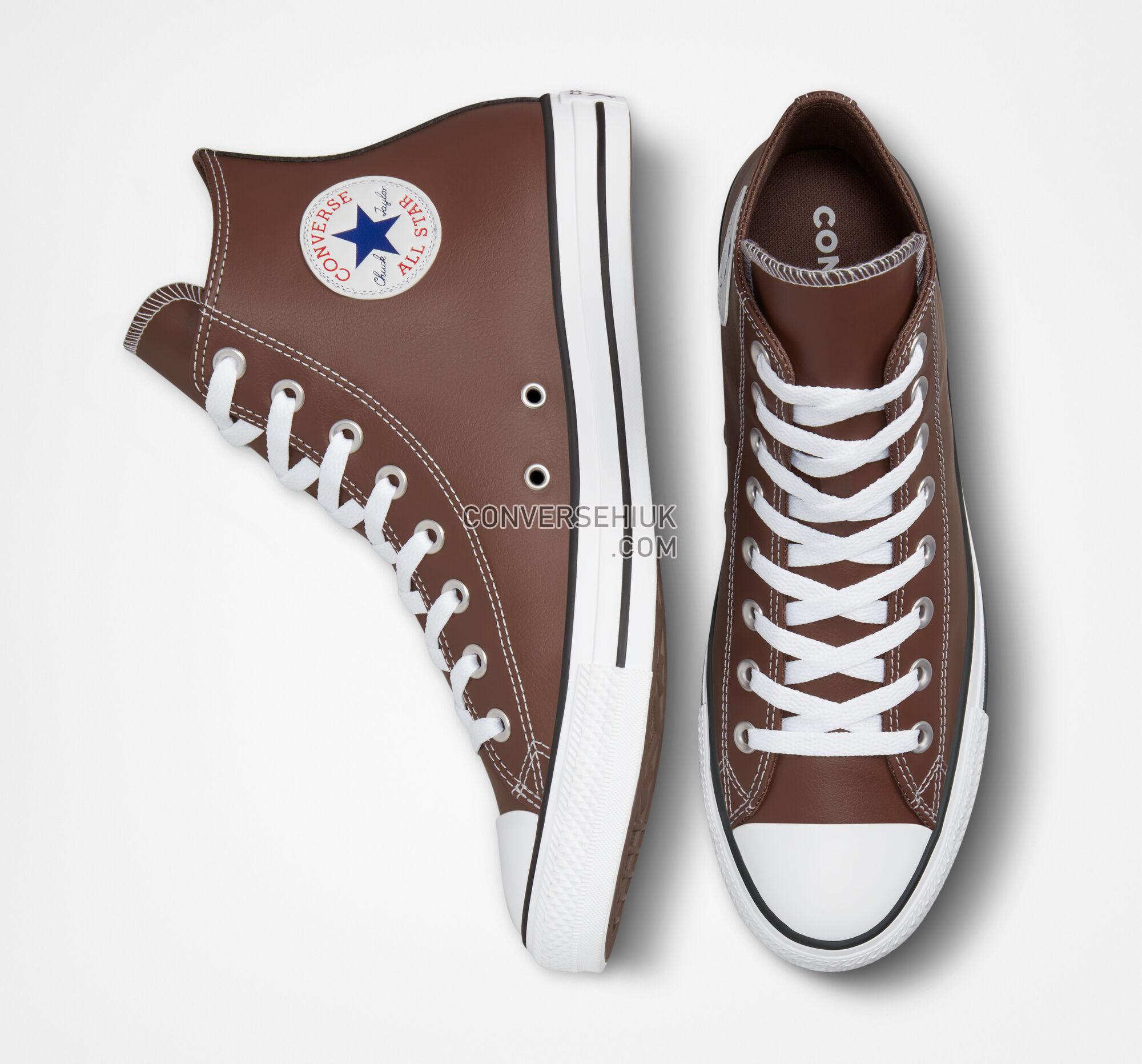 Converse Chuck Taylor All Star Faux Leather Brazil Nut/White/Black 172697C Shoes