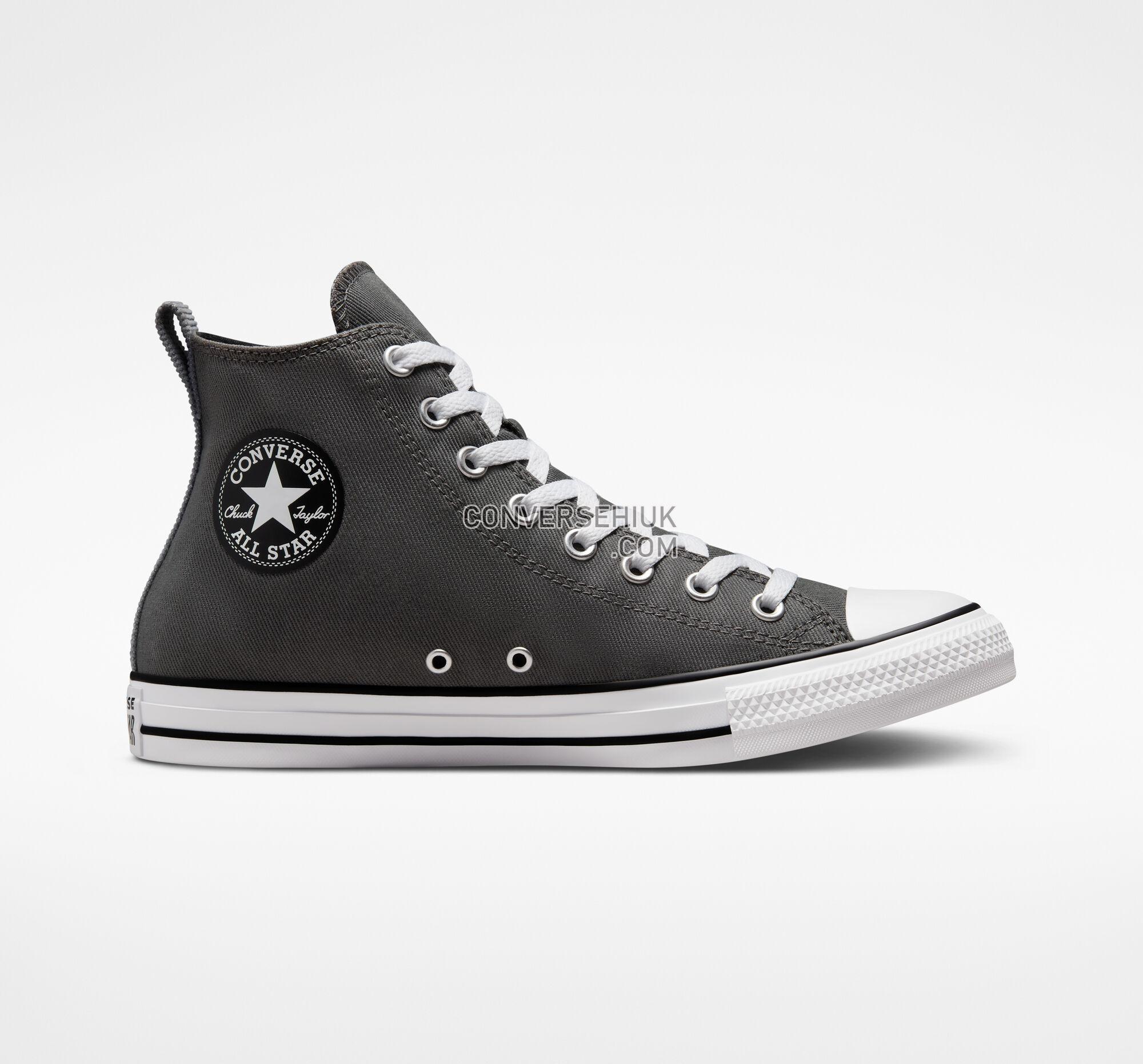 Converse Chuck Taylor All Star Woven Twill Cyber Grey/Lunar Grey/Black A02781F Shoes