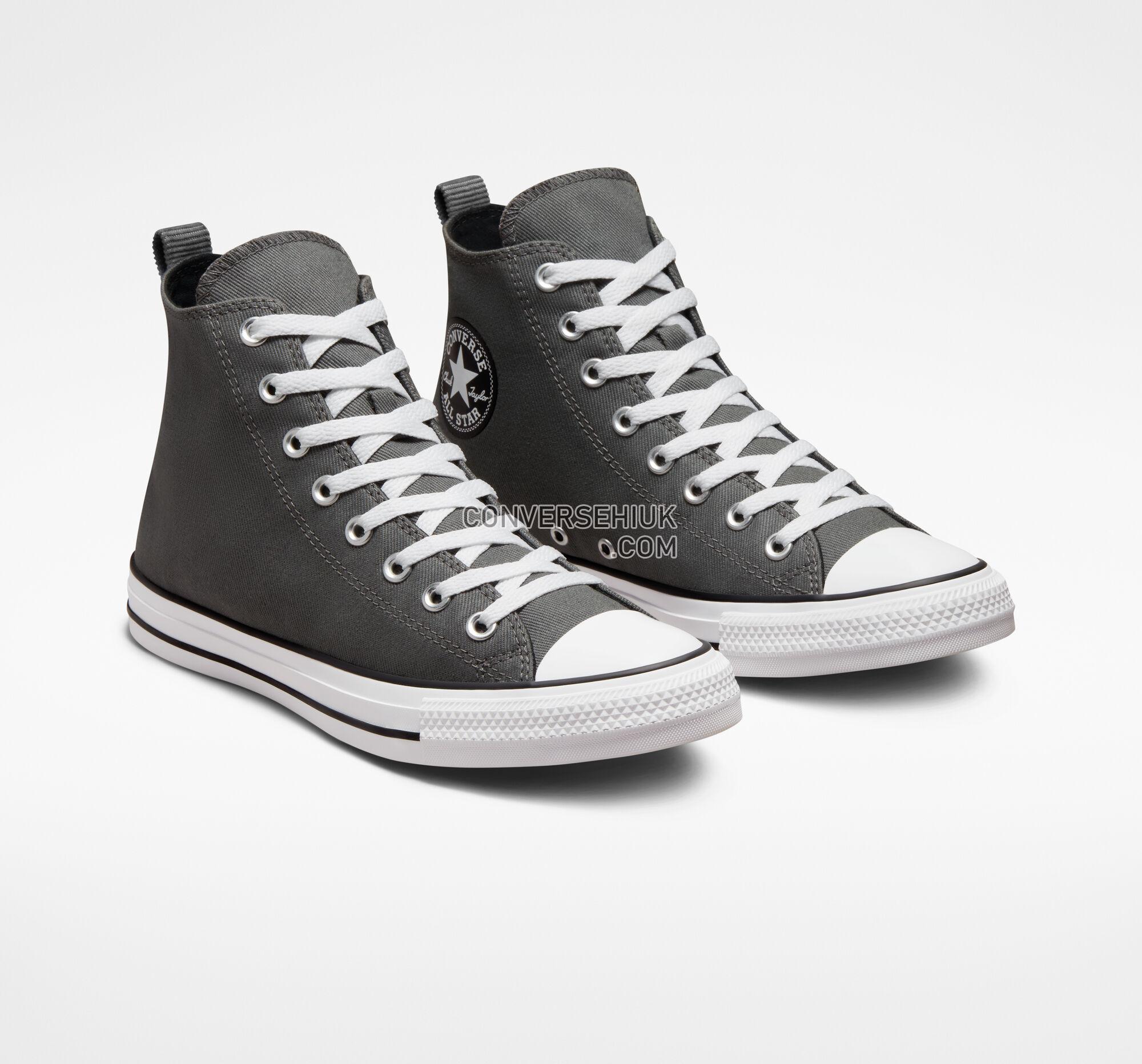 Converse Chuck Taylor All Star Woven Twill Cyber Grey/Lunar Grey/Black A02781F Shoes