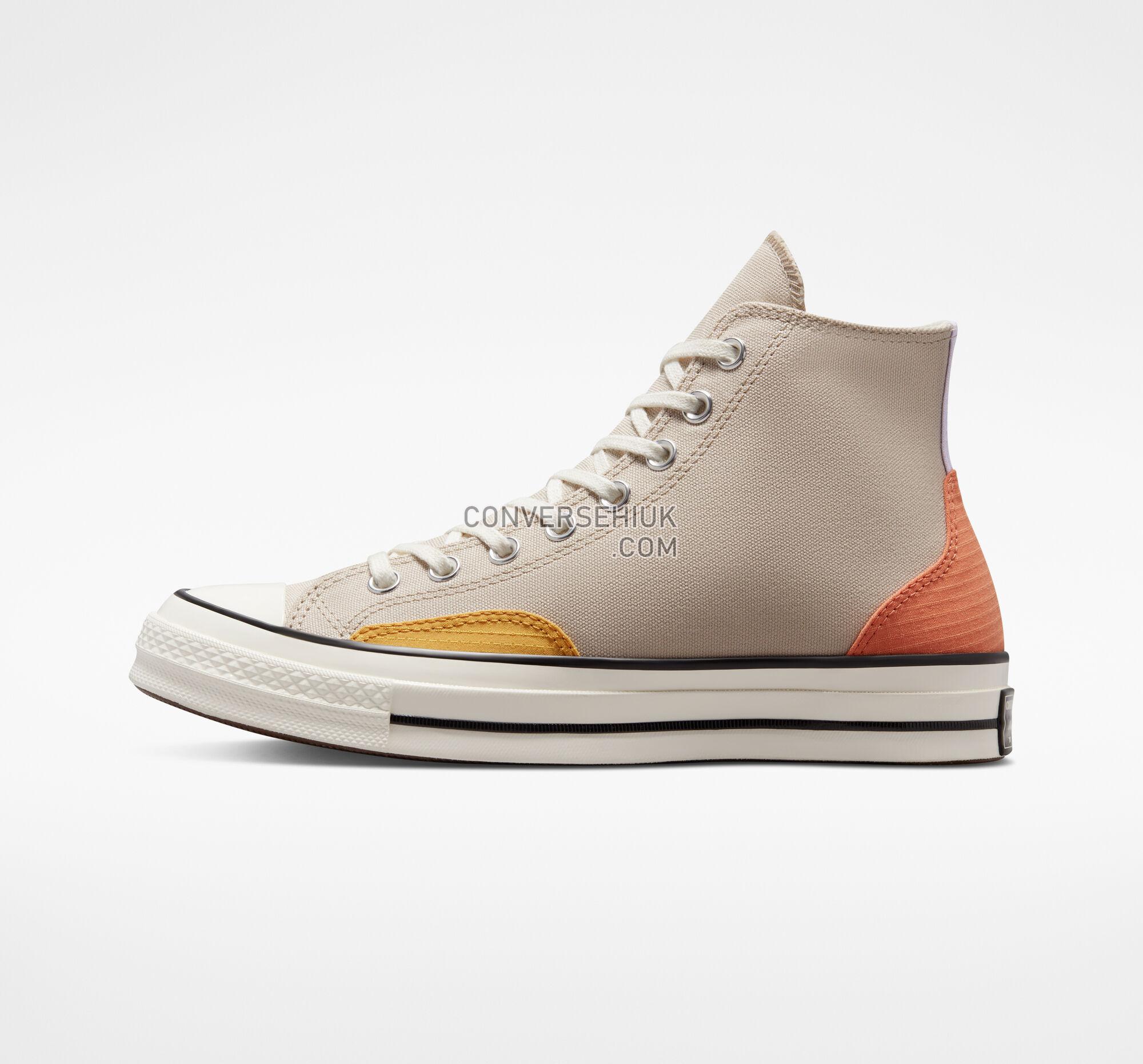 Converse Chuck 70 Color Block String/Algae Coast/Orange A05122C Shoes