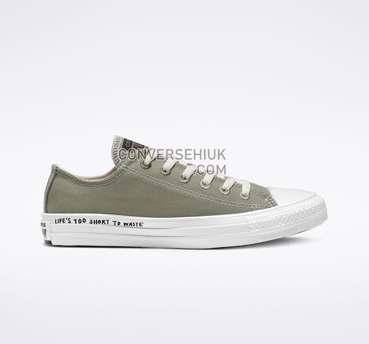 Converse Chuck Taylor All Star Renew Canvas Low Top Jade Stone/Black/White 164922C Shoes