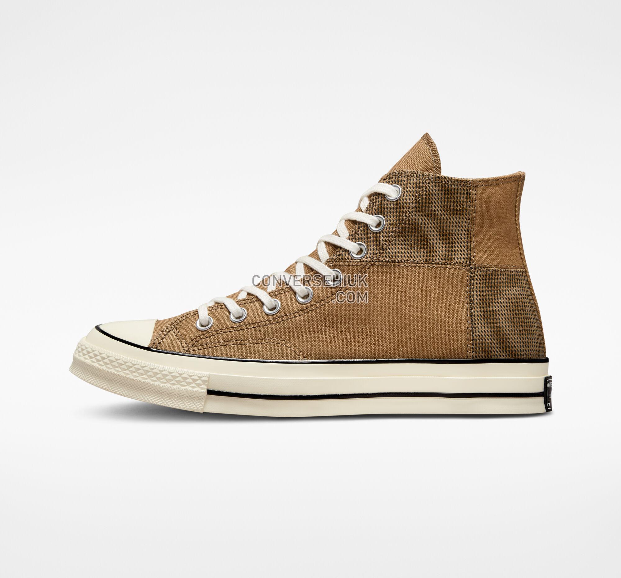 Converse Chuck 70 Patchwork Sand Dune/Egret/Black A03278C Shoes