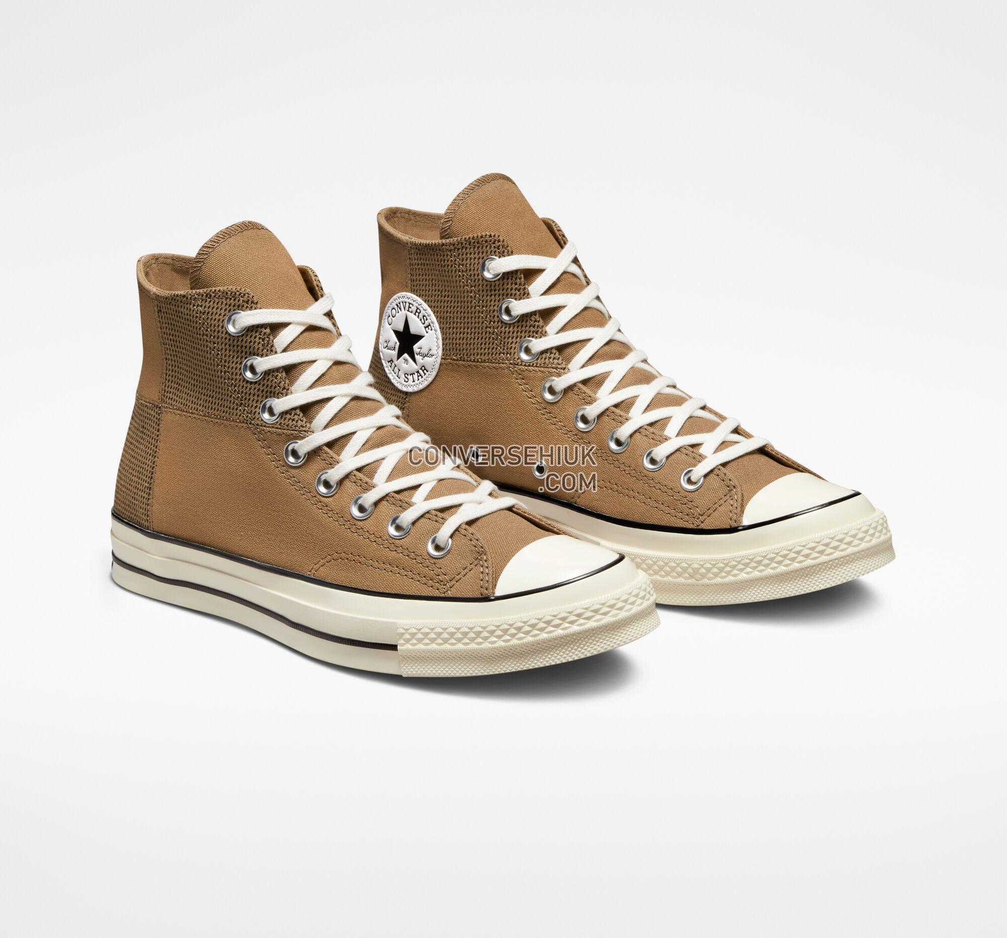 Converse Chuck 70 Patchwork Sand Dune/Egret/Black A03278C Shoes