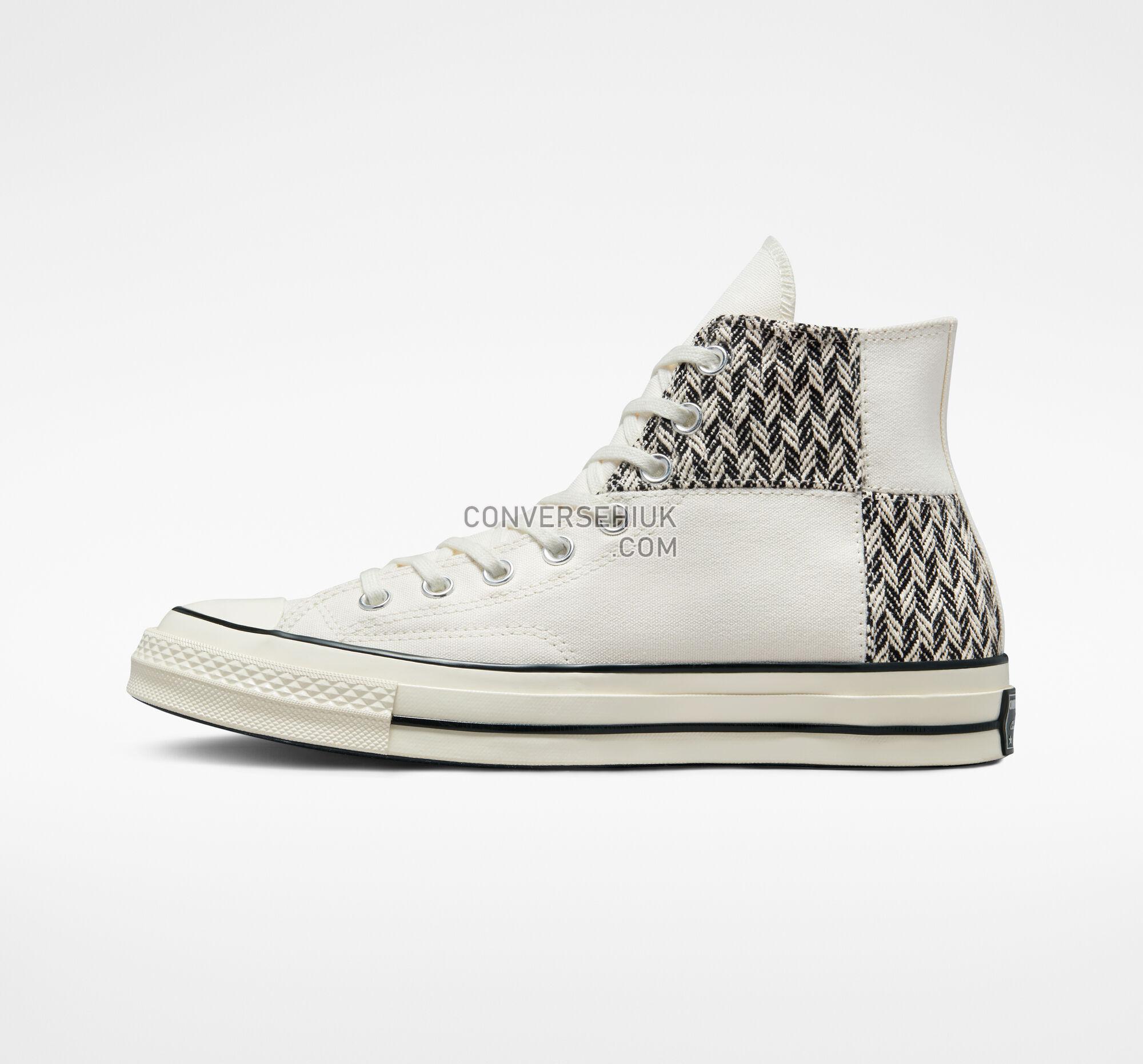 Converse Chuck 70 Patchwork Egret/White/Black A03279C Shoes