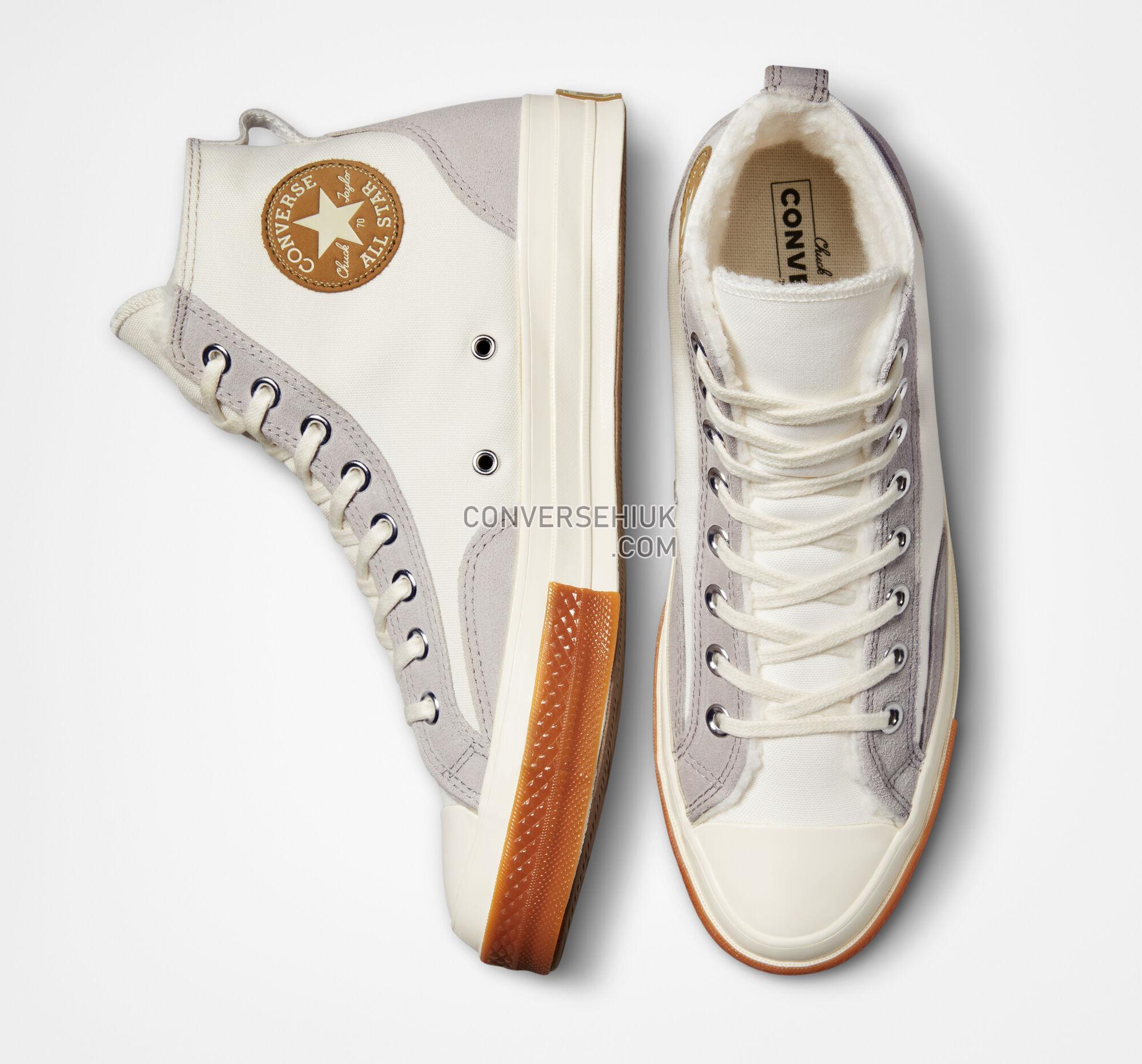 Converse Chuck 70 Lined Colorblock Vintage White/Pale Putty/Egret A04409C Shoes