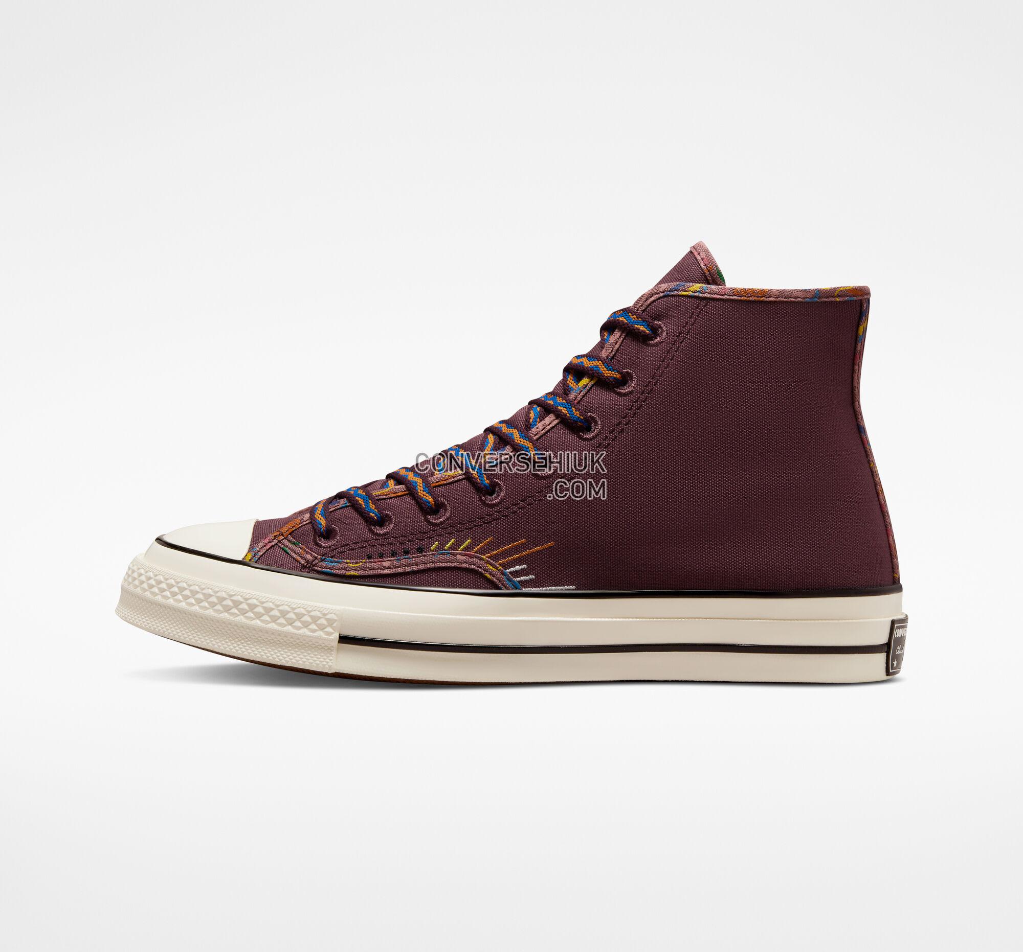 Converse Chuck 70 Heritage Detail Dark Wine/Egret/Black A04406C Shoes