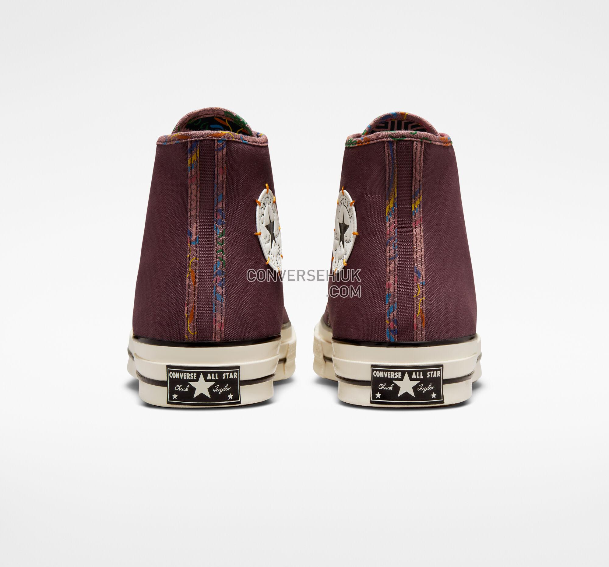 Converse Chuck 70 Heritage Detail Dark Wine/Egret/Black A04406C Shoes