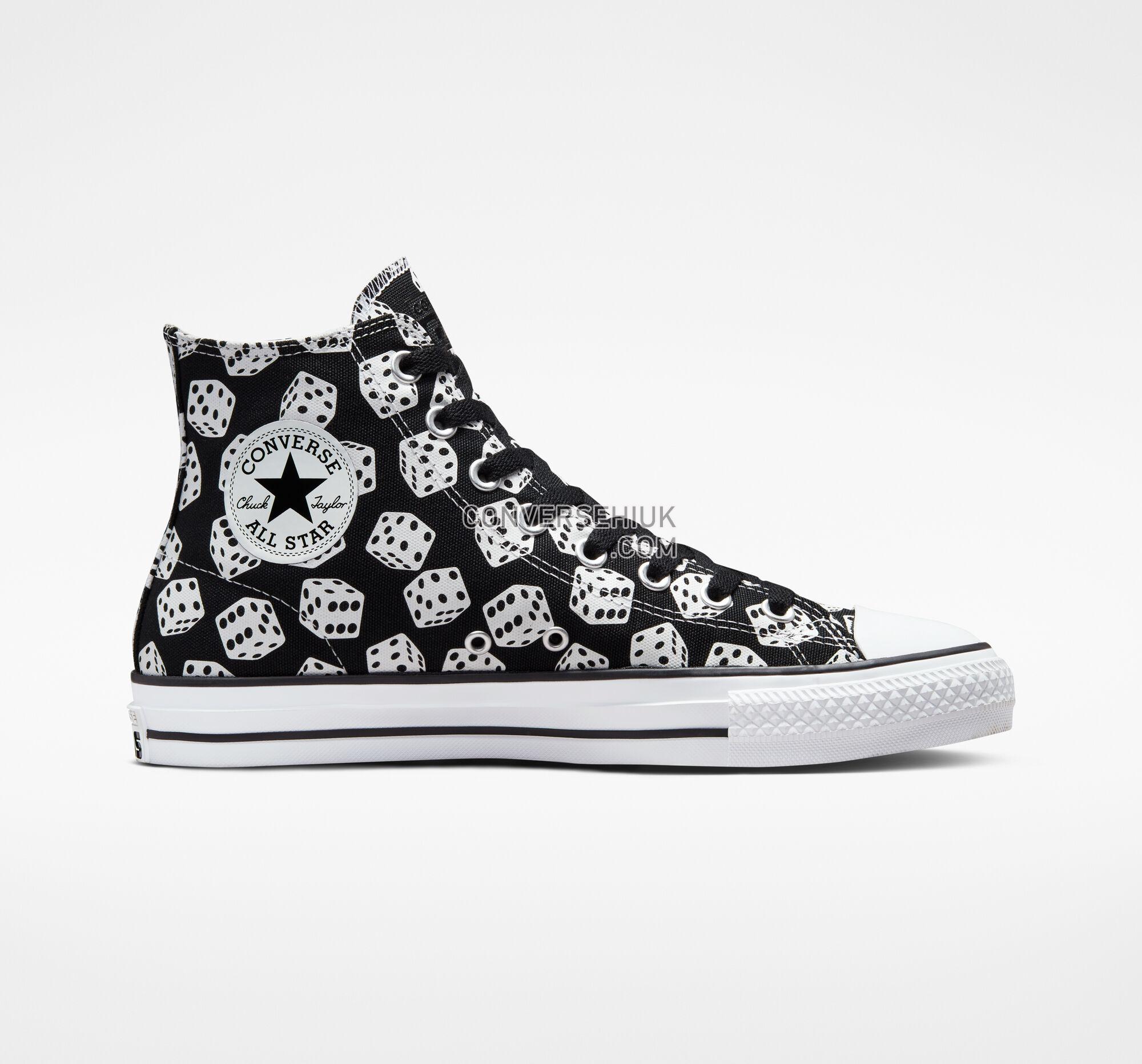 Converse Chuck Taylor All Star Pro Dice Black/White/White A03221C Shoes