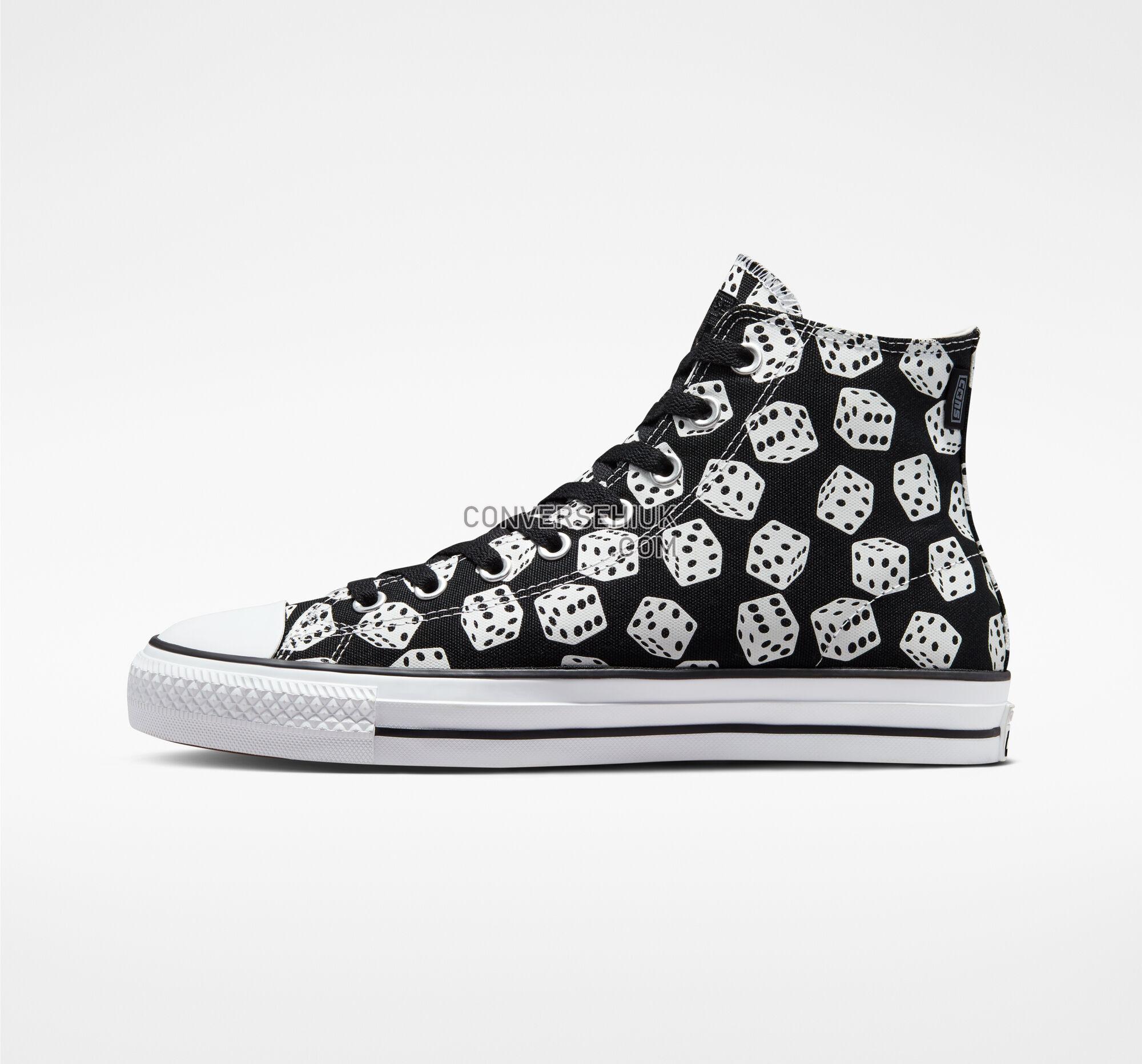 Converse Chuck Taylor All Star Pro Dice Black/White/White A03221C Shoes