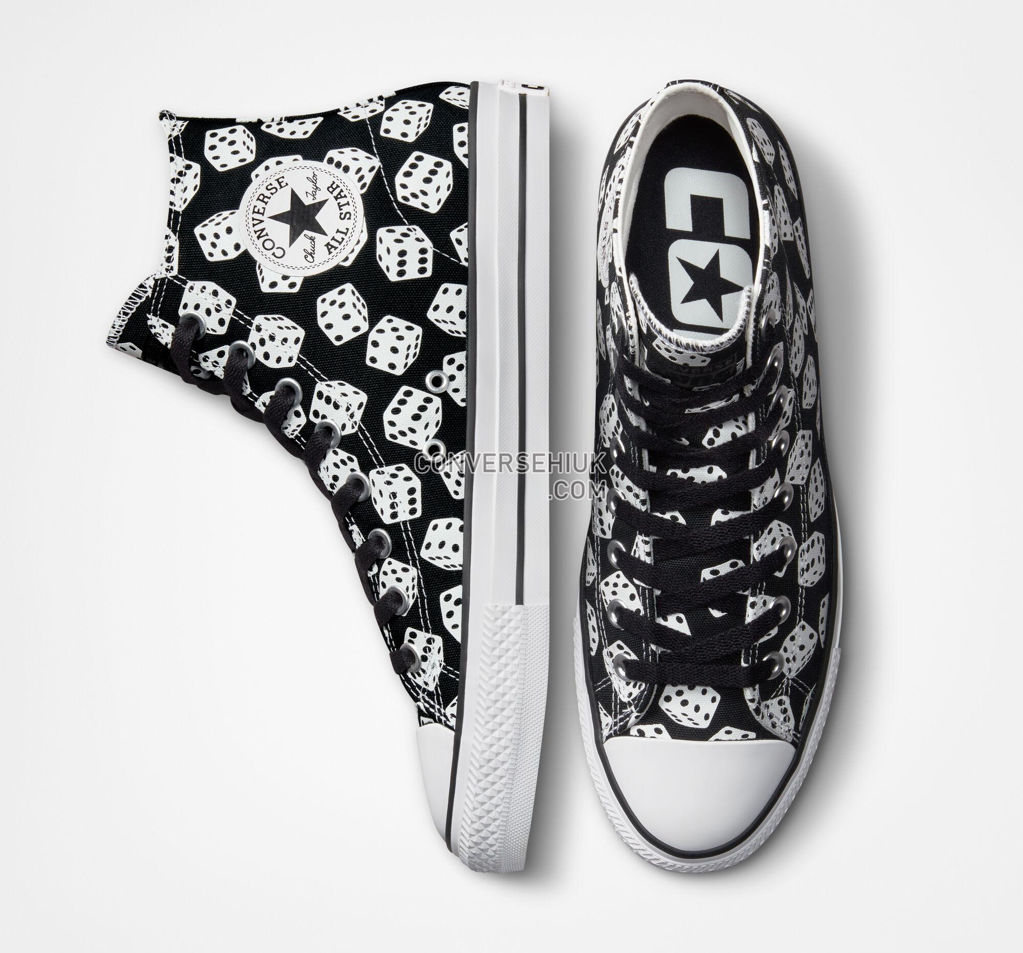 Converse Chuck Taylor All Star Pro Dice Black/White/White A03221C Shoes