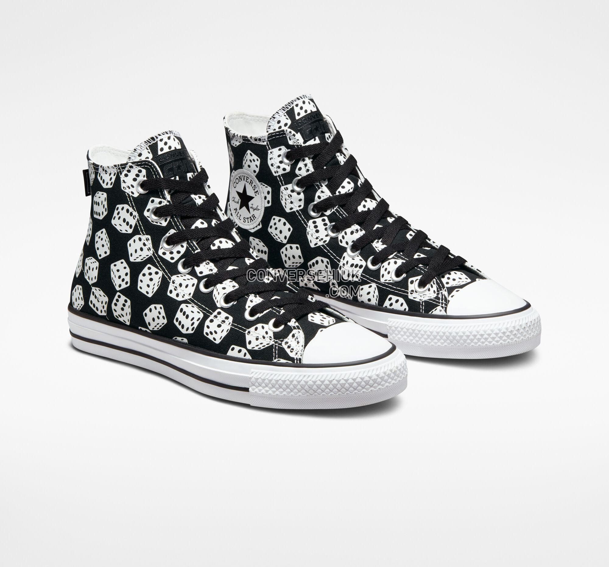 Converse Chuck Taylor All Star Pro Dice Black/White/White A03221C Shoes