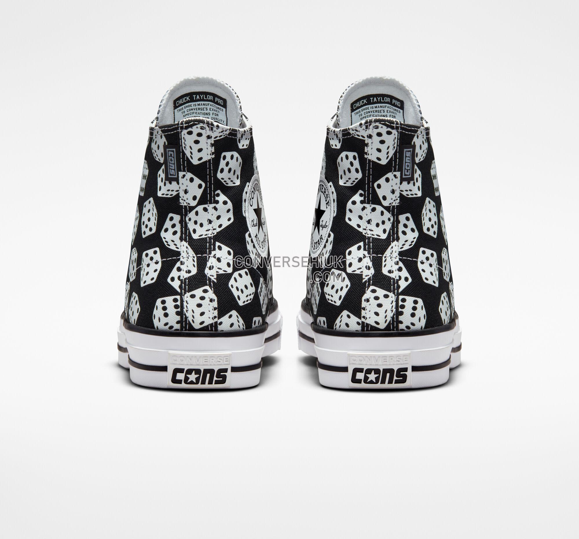 Converse Chuck Taylor All Star Pro Dice Black/White/White A03221C Shoes