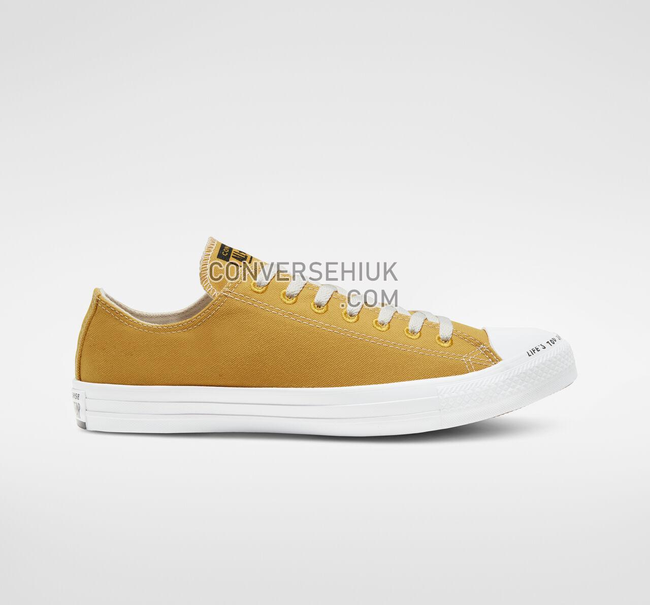 Converse Chuck Taylor All Star Renew Canvas Low Top Gold Dart/Black/White 164920C Shoes