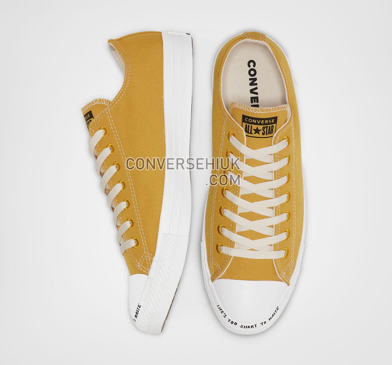 Converse Chuck Taylor All Star Renew Canvas Low Top Gold Dart/Black/White 164920C Shoes