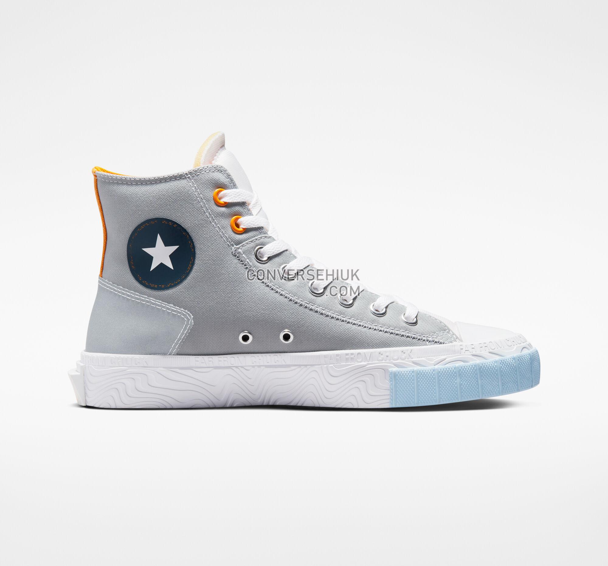 Converse Chuck Taylor Alt Star Reflective Shine Ash Stone/White/Sun Ray A02083C Shoes