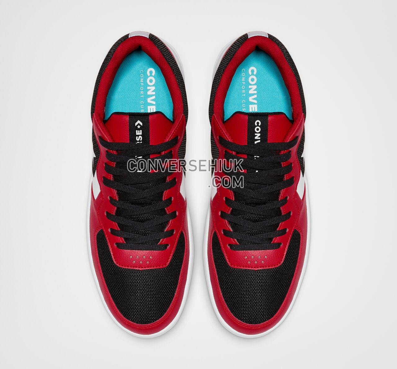 Converse Rival Low Top Black/Enamel Red/White 164895C Shoes