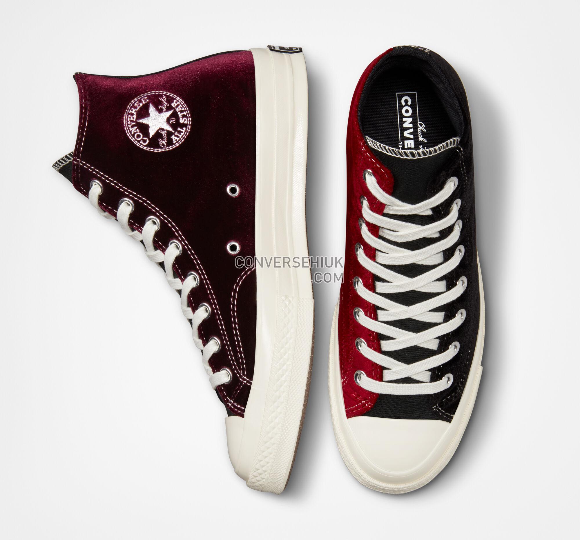 Converse Chuck 70 Beyond Retro Velvet Black/Red/Egret A03266C Shoes