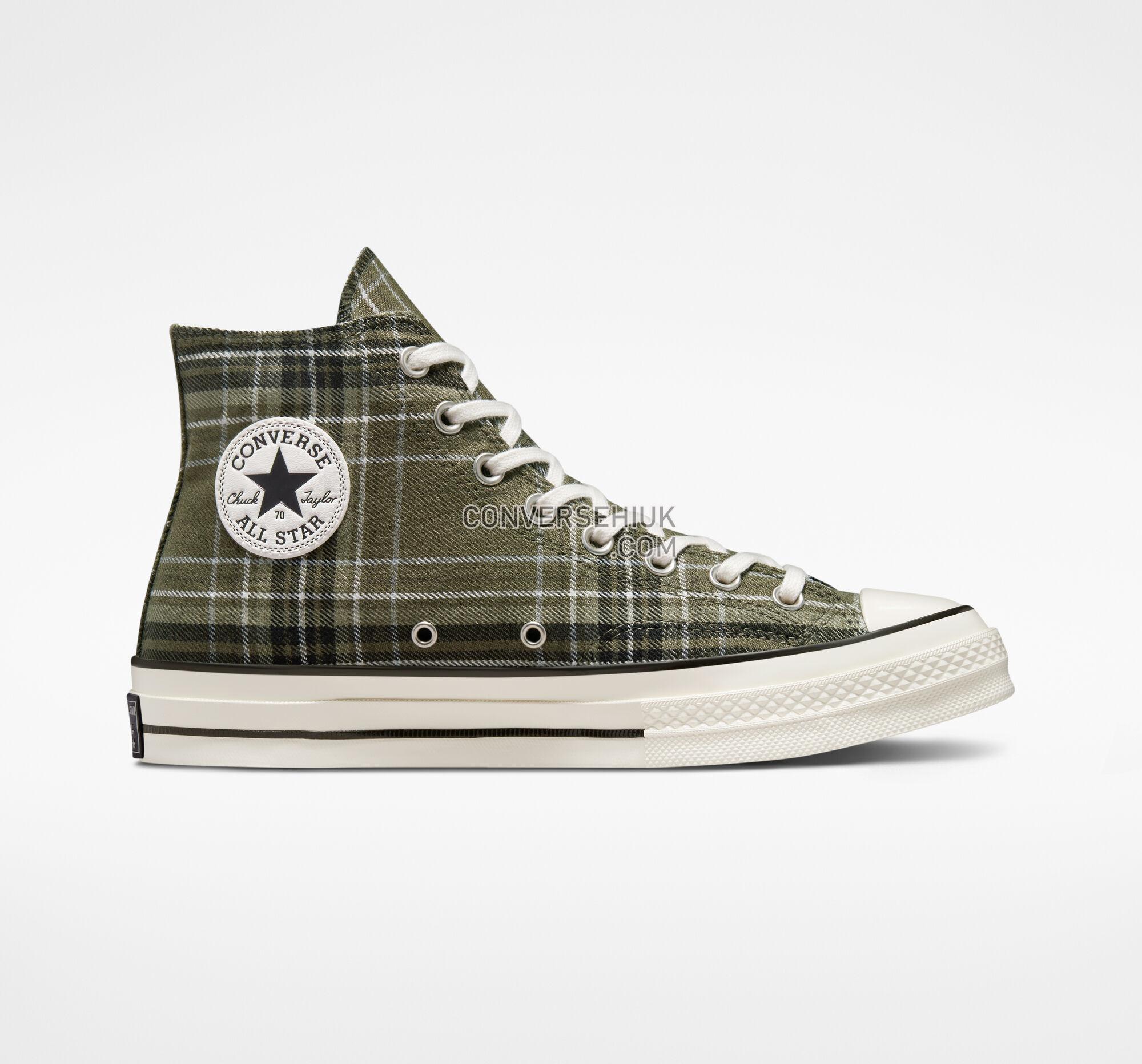 Converse Chuck 70 Tartan Utility/Egret/Black A03915C Shoes