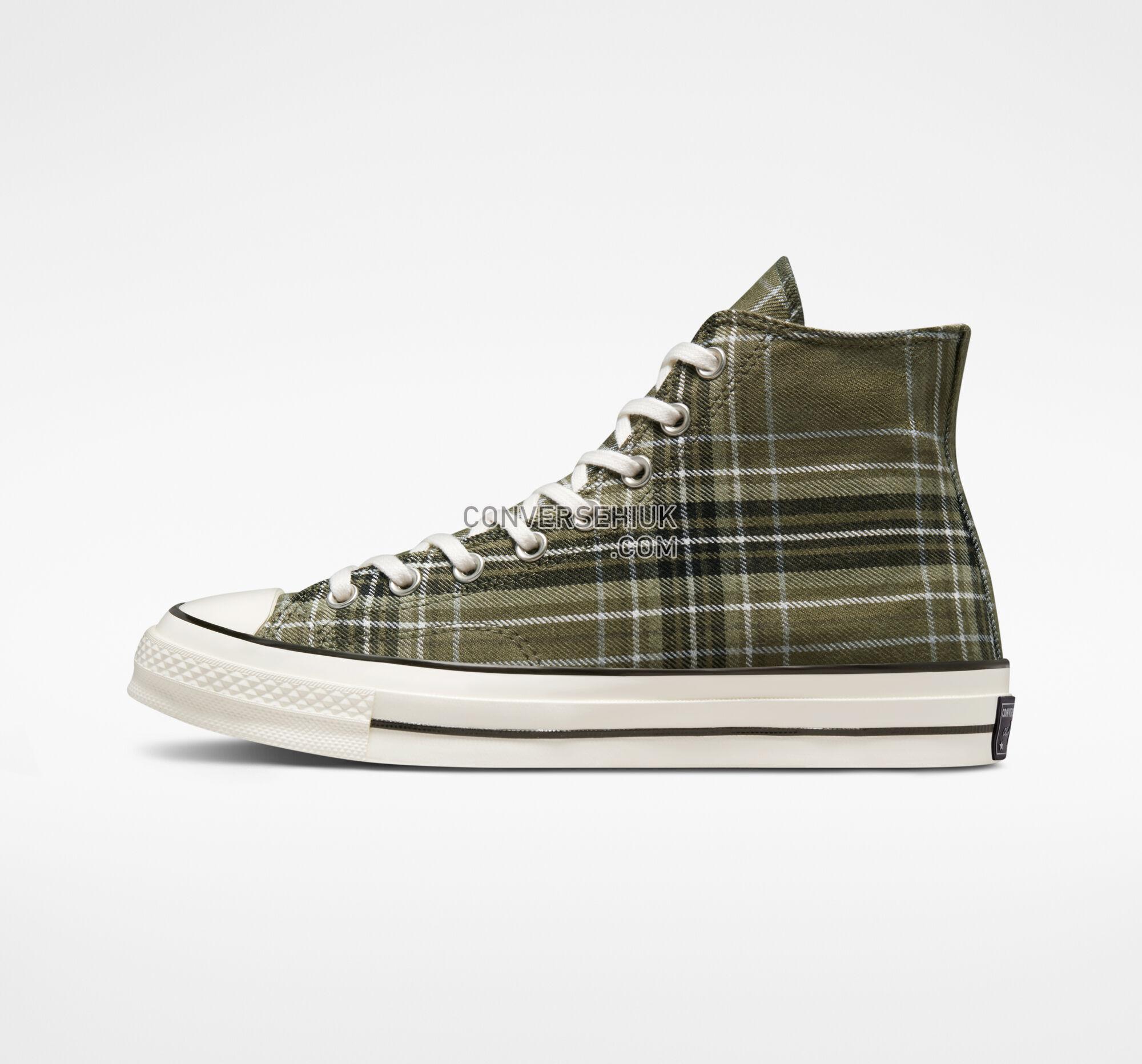 Converse Chuck 70 Tartan Utility/Egret/Black A03915C Shoes