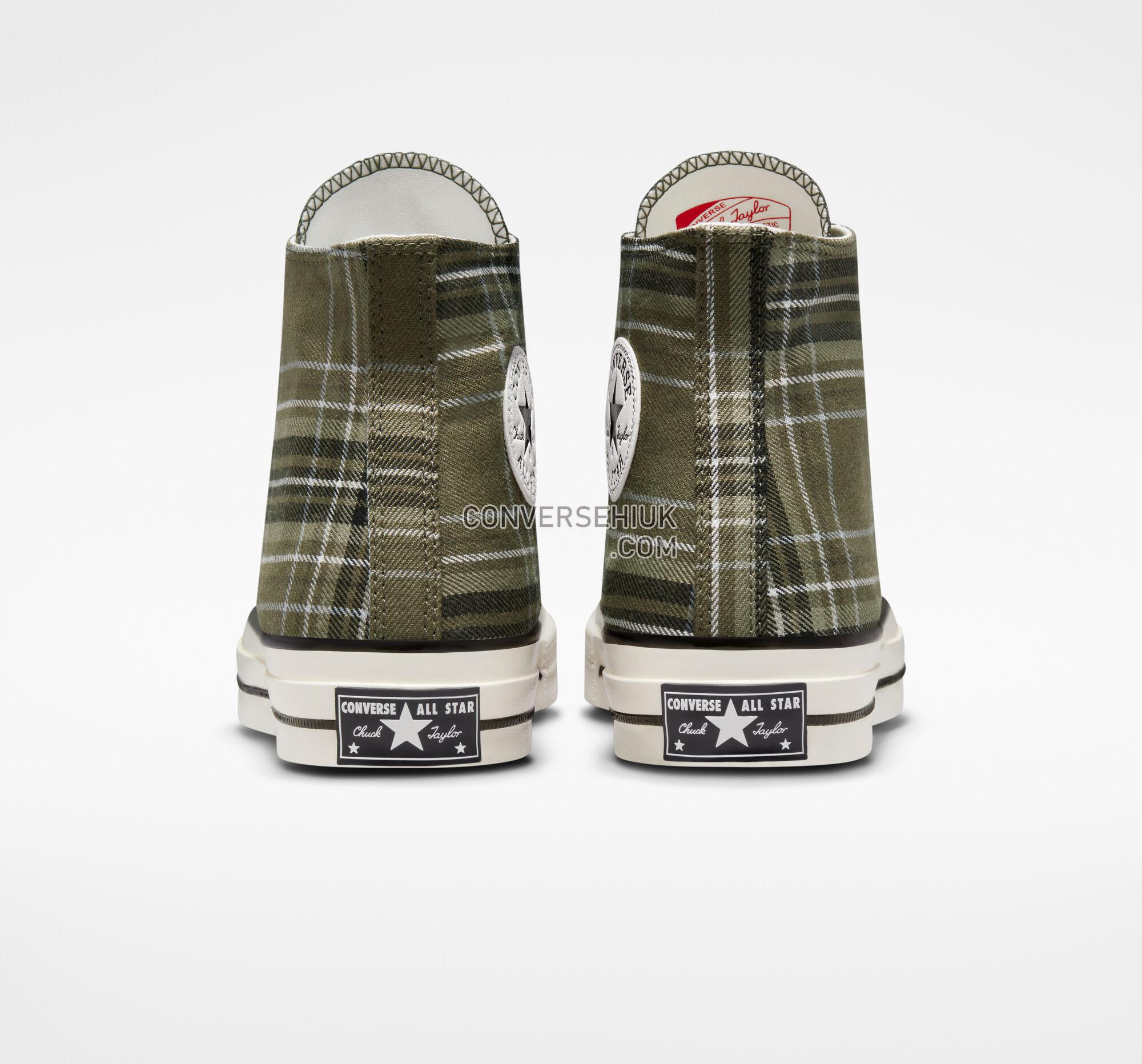 Converse Chuck 70 Tartan Utility/Egret/Black A03915C Shoes