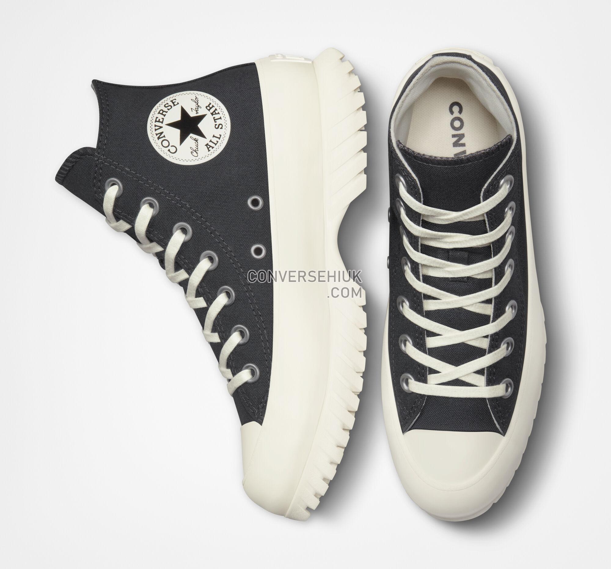 Converse Chuck Taylor All Star Lugged 2.0 Seasonal Color Dk Smoke Grey/Black/Egret A01368C Shoes