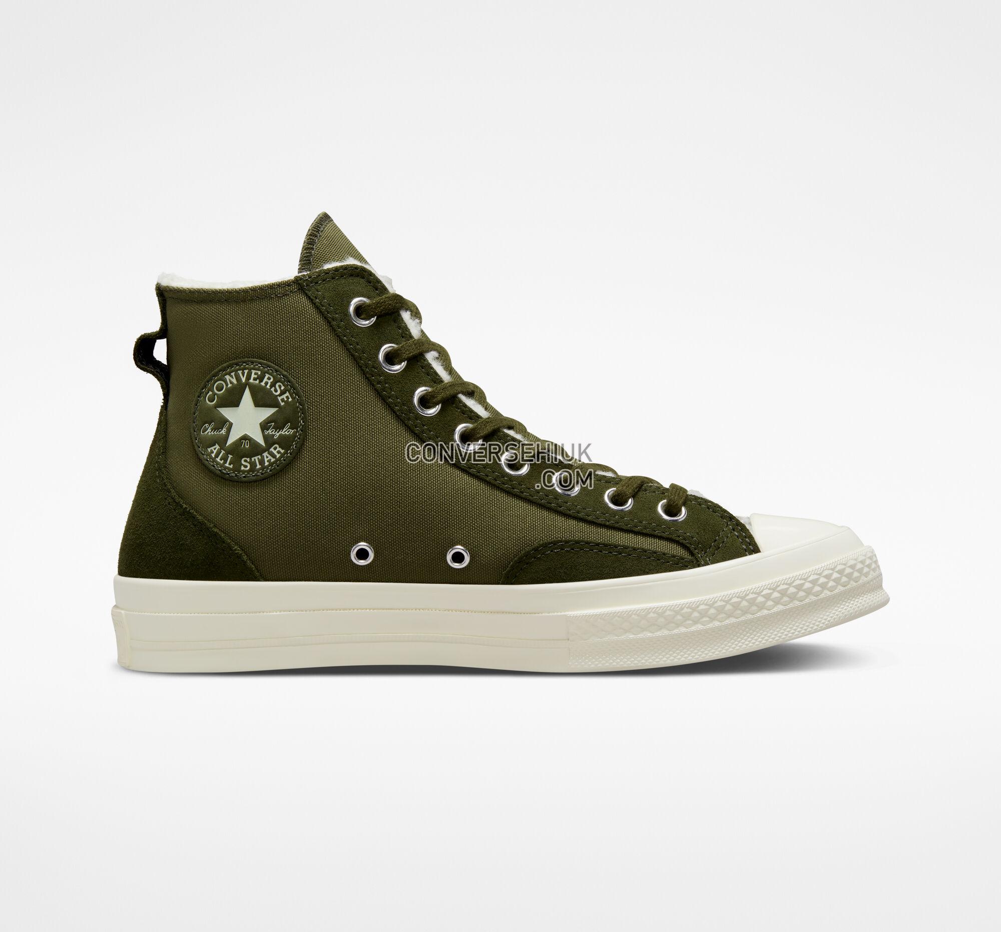 Converse Chuck 70 Lined Colorblock Utility/Utility Green/Egret A05055C Shoes