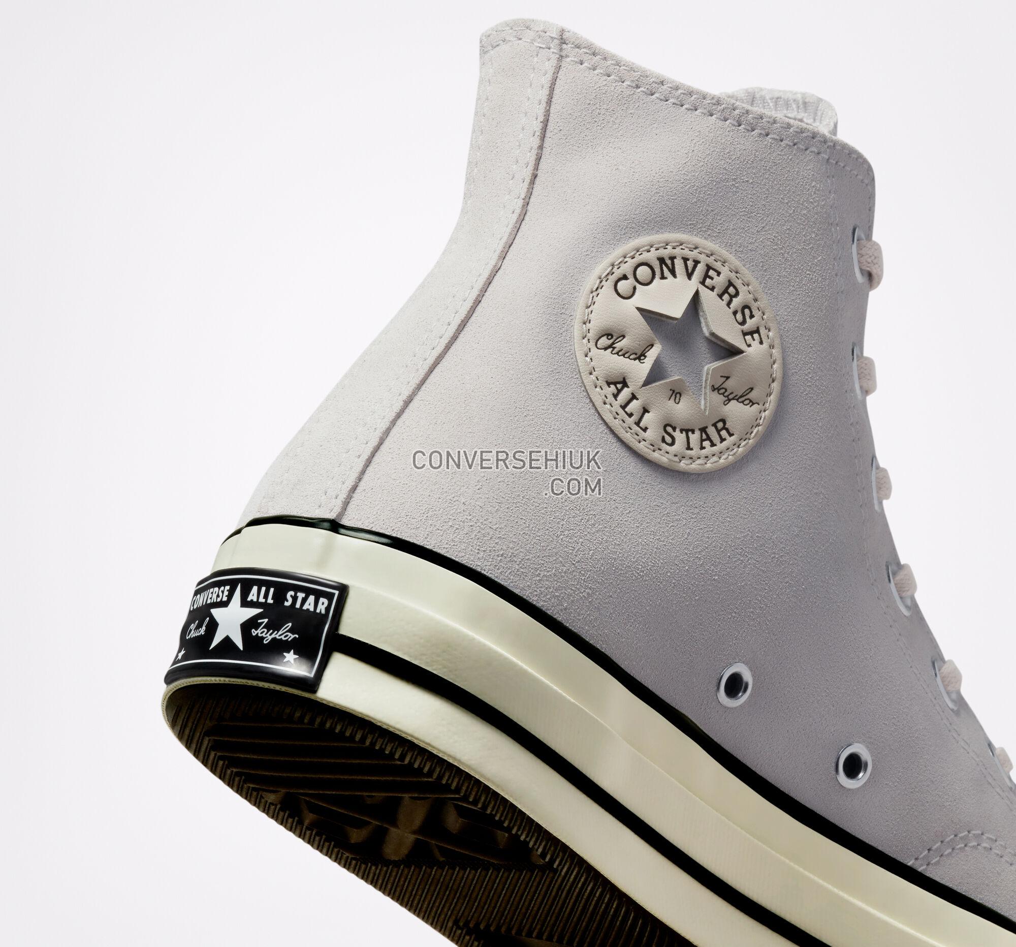 Converse Chuck 70 Suede Pale Putty/Egret/Black A01459C Shoes