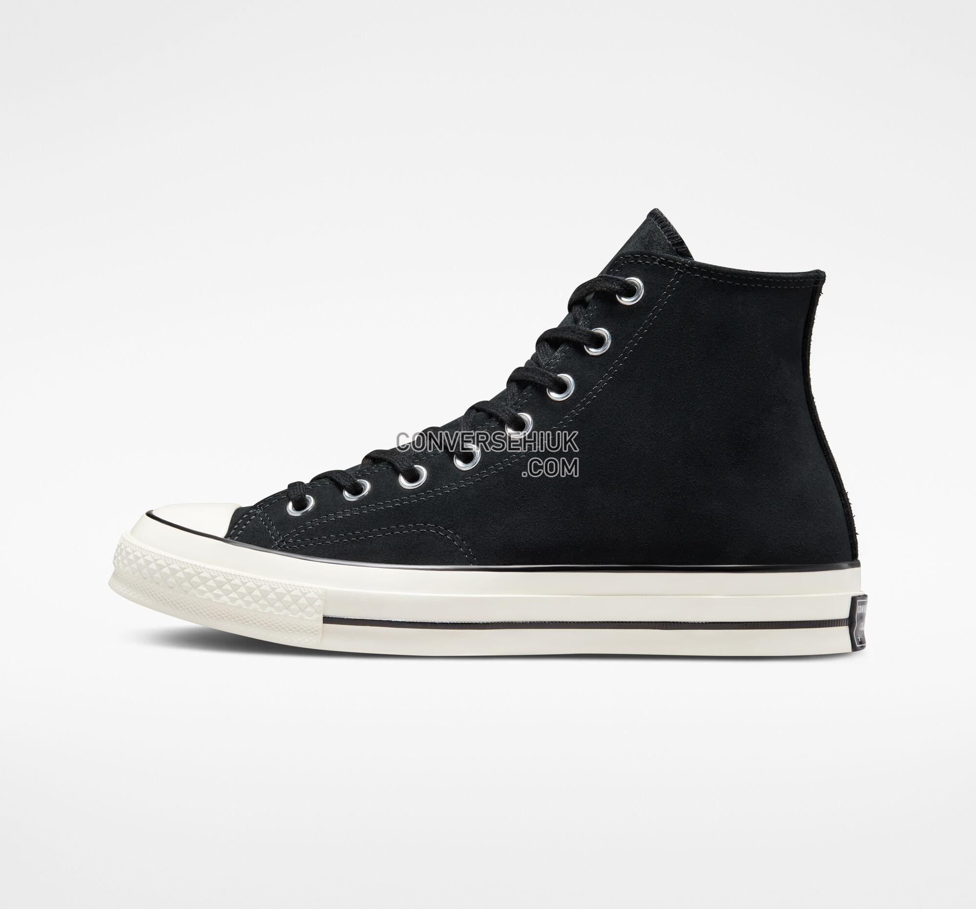 Converse Chuck 70 Suede Black/Egret/Black A01458C Shoes