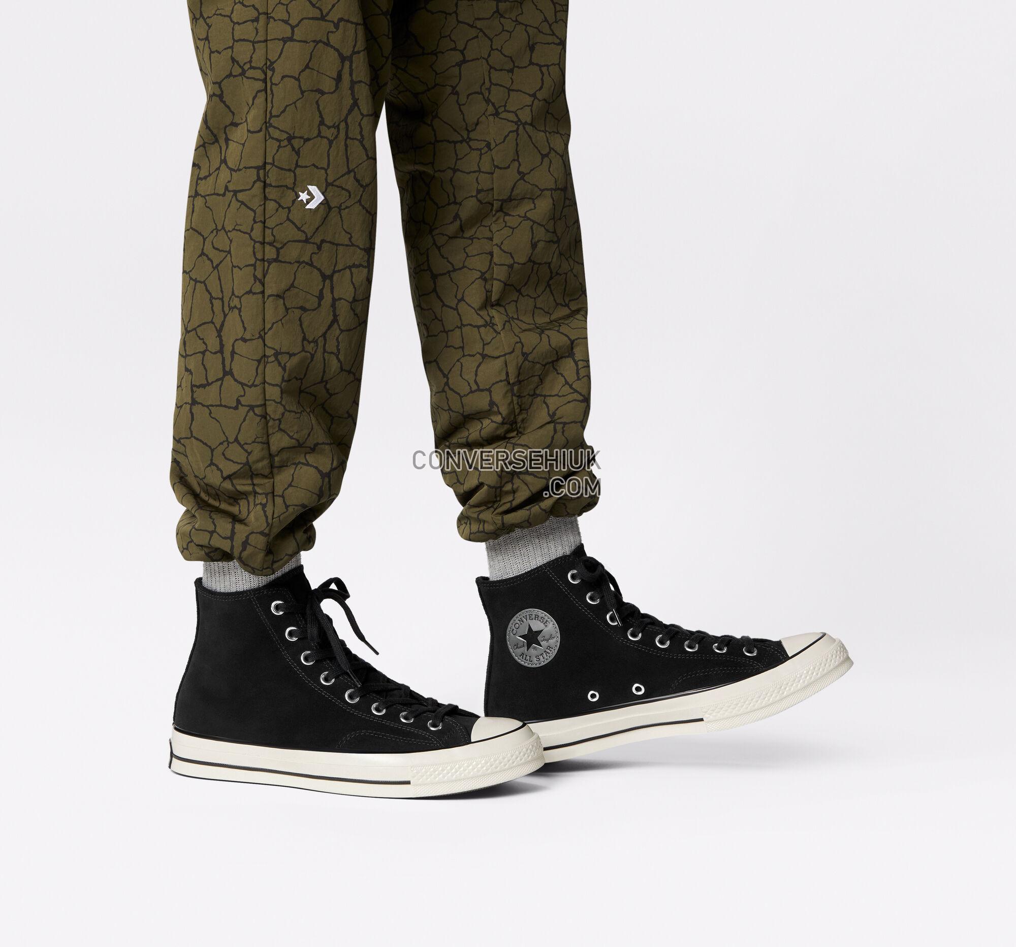 Converse Chuck 70 Suede Black/Egret/Black A01458C Shoes