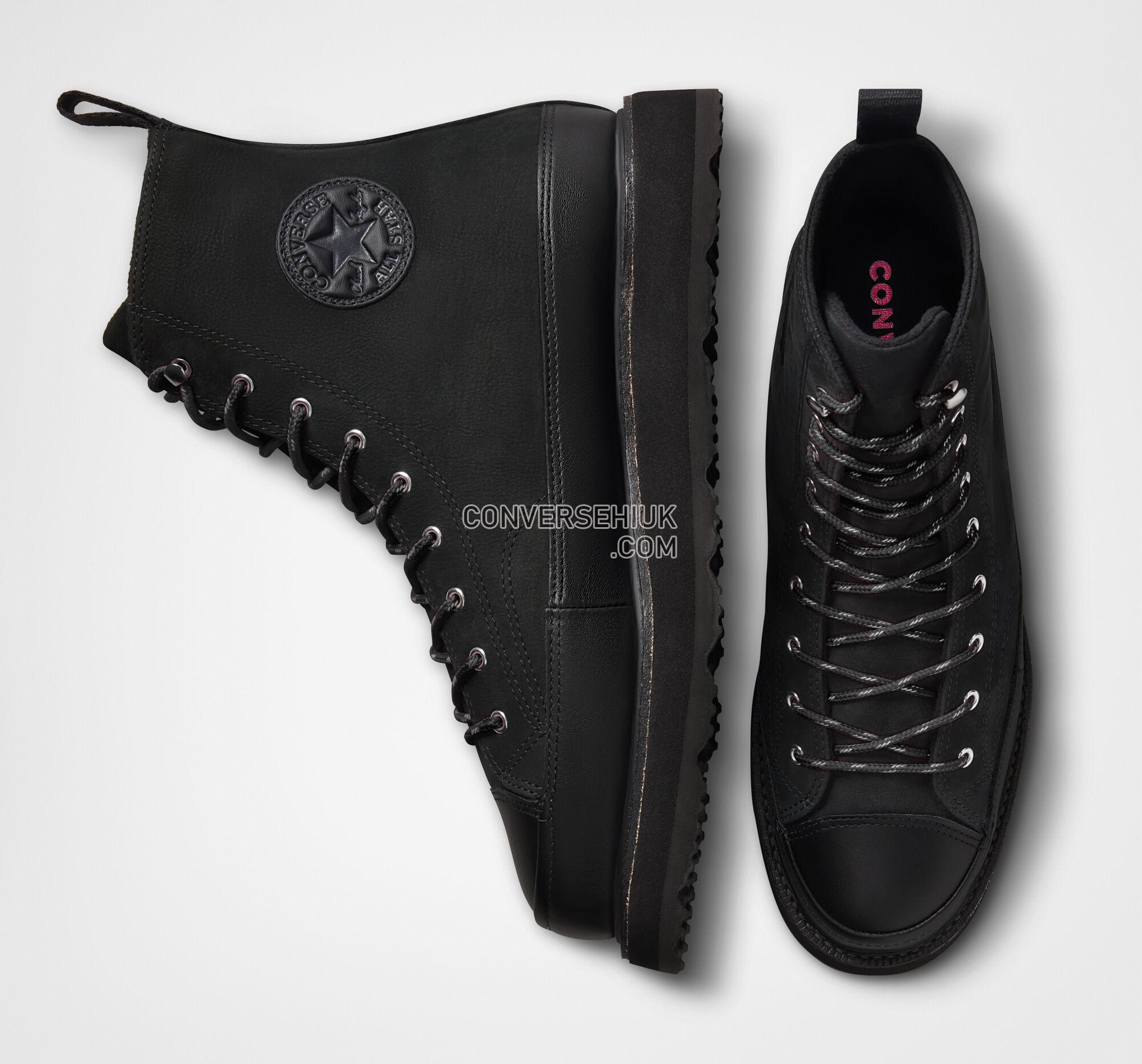 Converse Chuck Taylor Crafted Boot Black/Black/Prime Pink 173213C Shoes